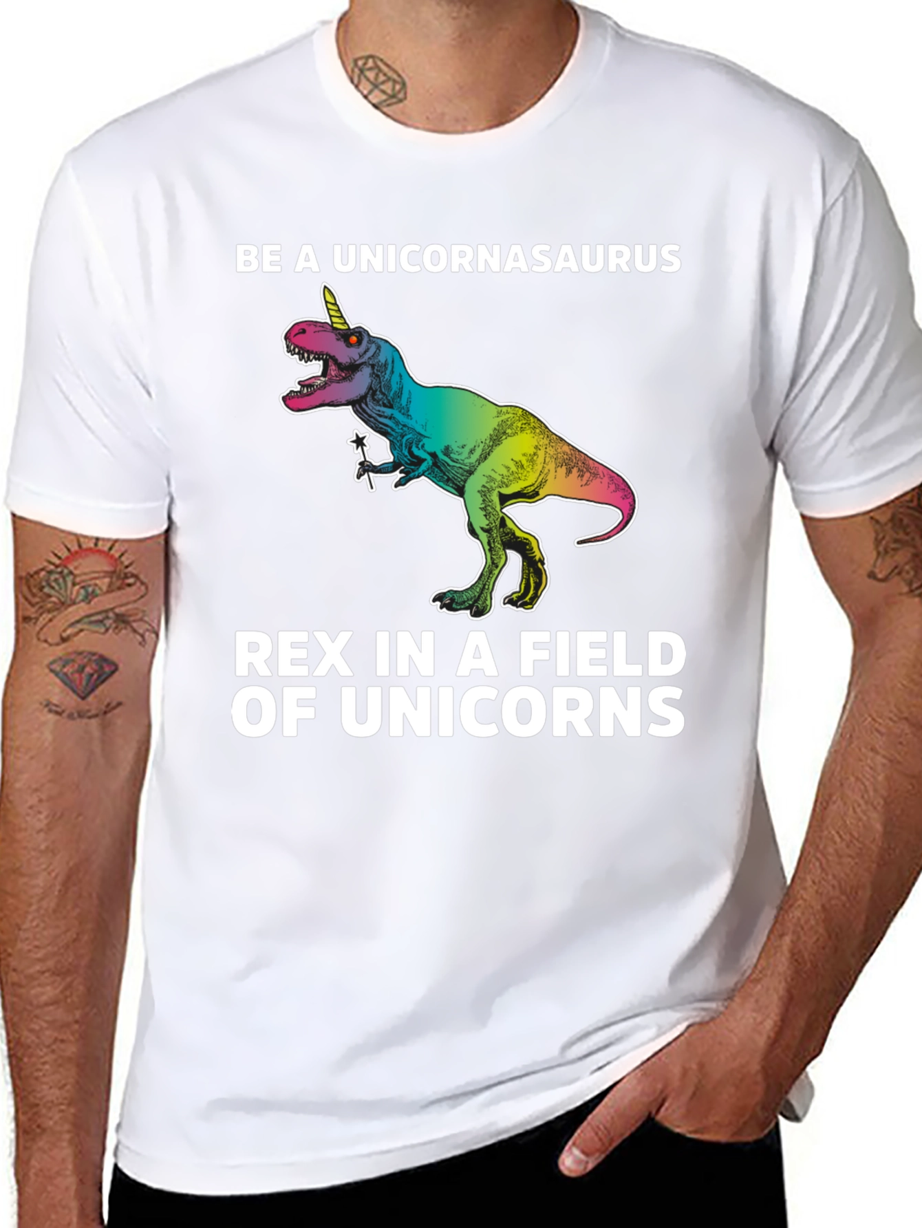 Unicornasaurus Rex Graphic T-Shirt