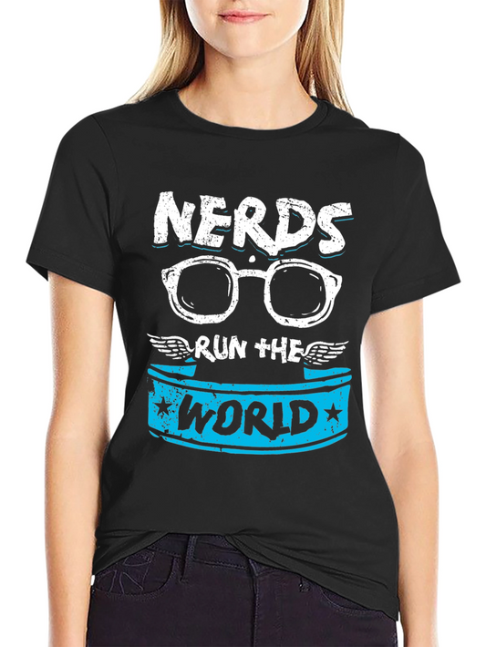 Nerds Run the World Graphic T-Shirt