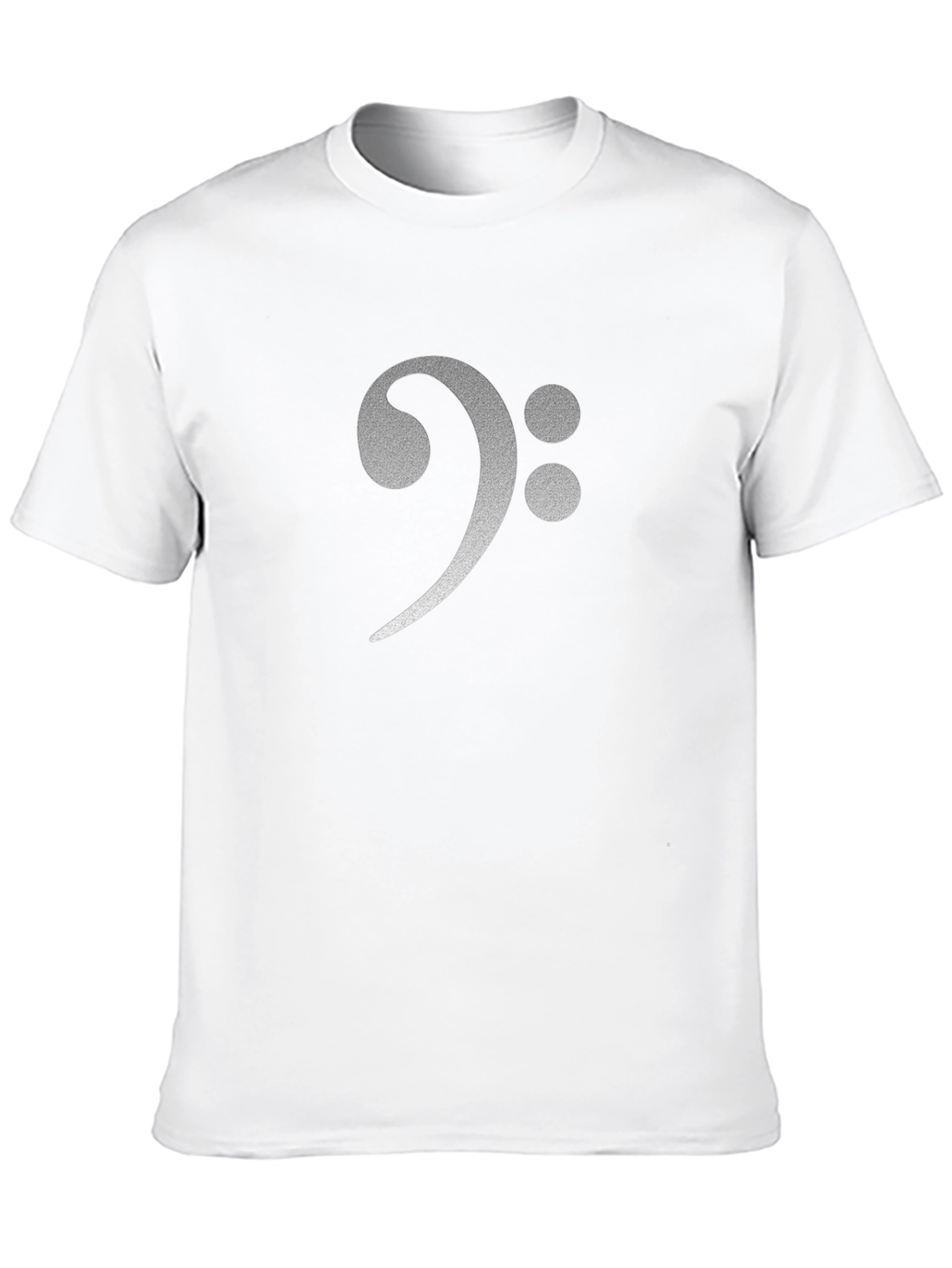 Bass Clef Graphic Tee - Mens Black T-Shirt