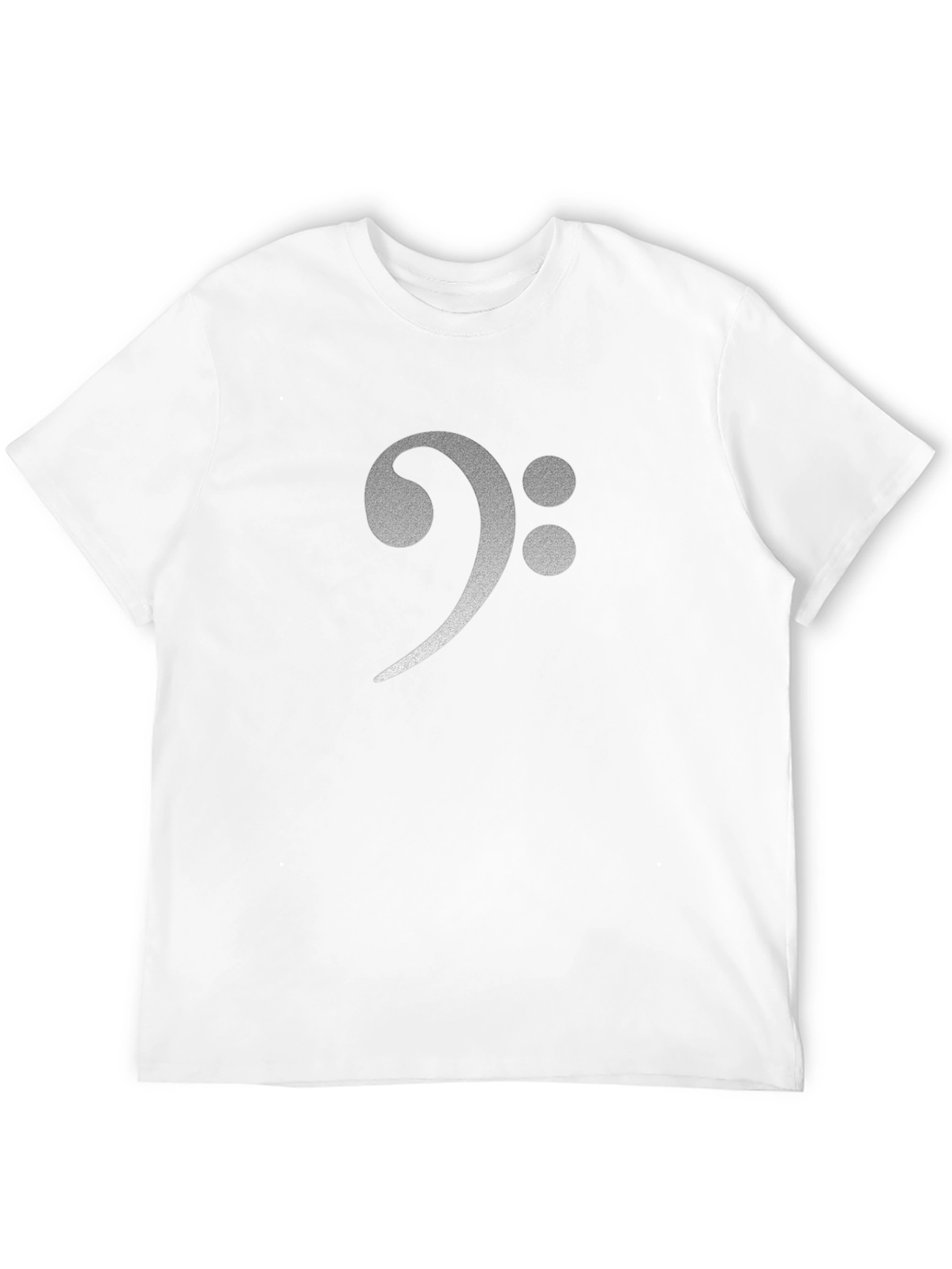 Bass Clef Graphic Tee - Mens Black T-Shirt