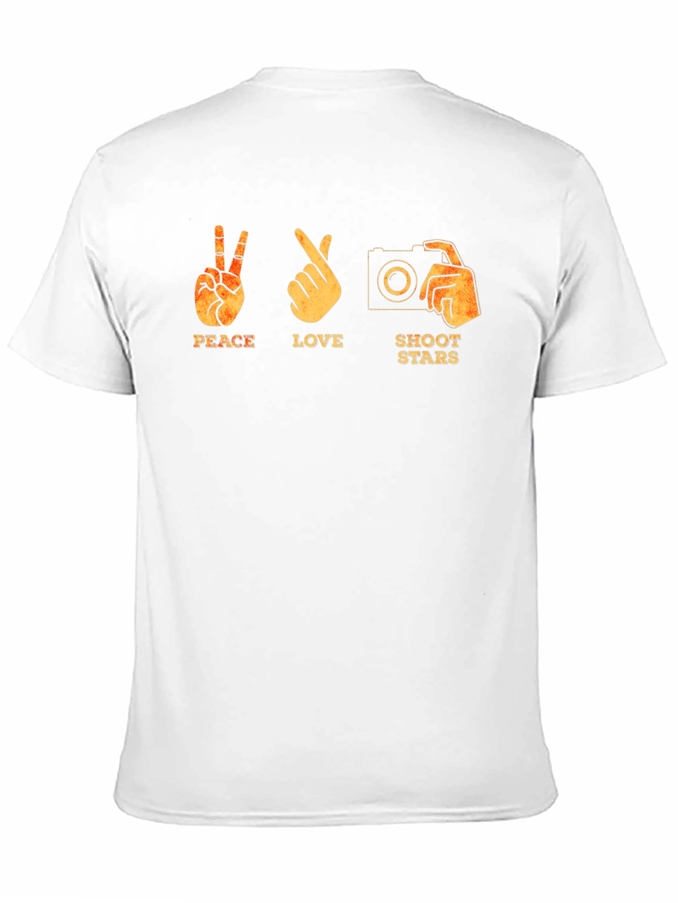 Peace Love Shoot Stars Graphic T-Shirt