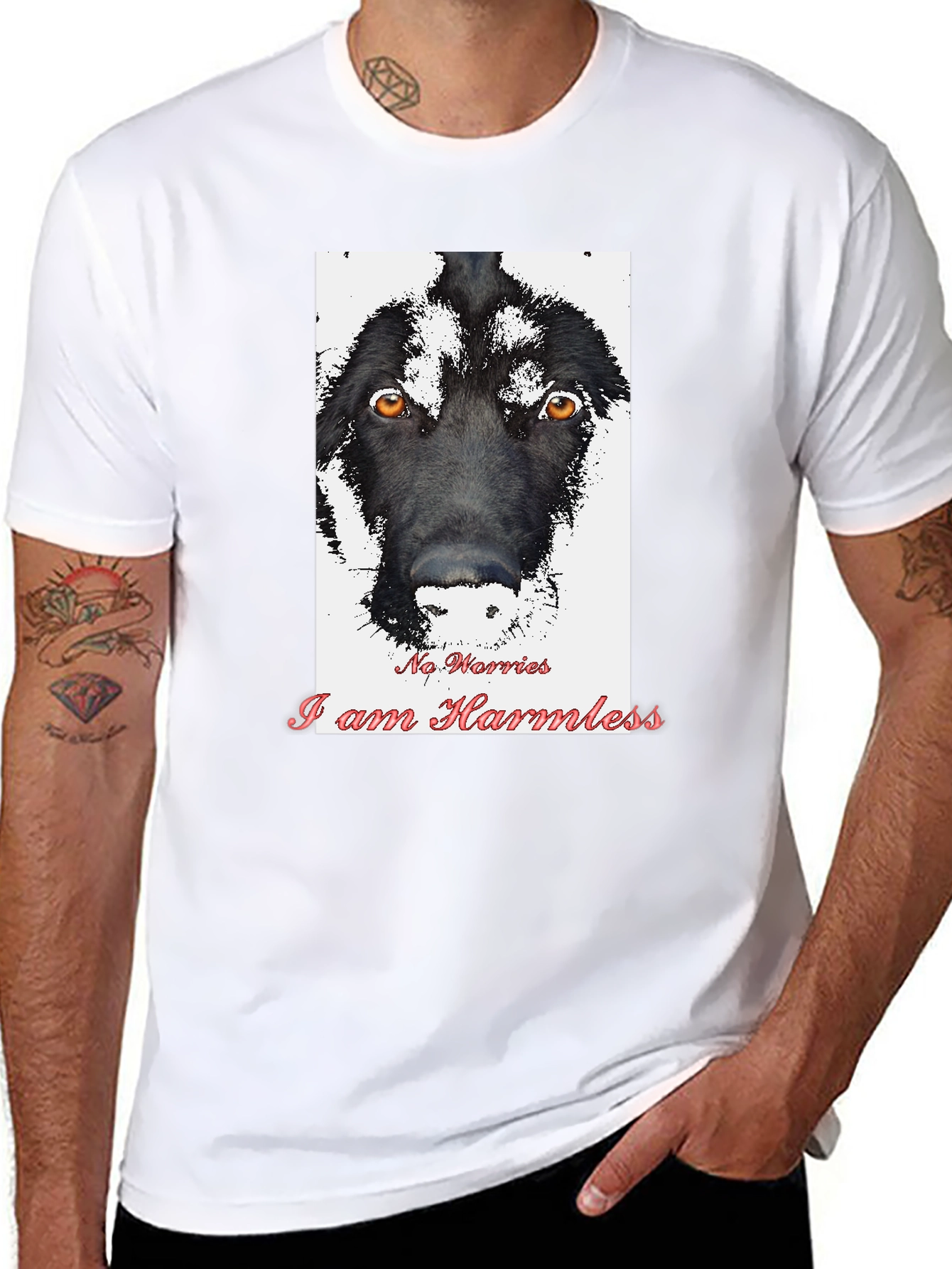 Harmless Dog Graphic T-Shirt