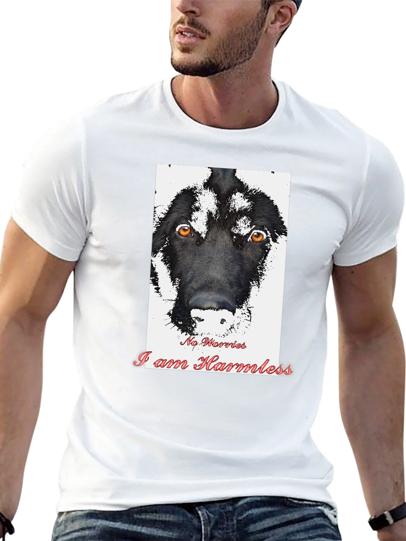 Harmless Dog Graphic T-Shirt