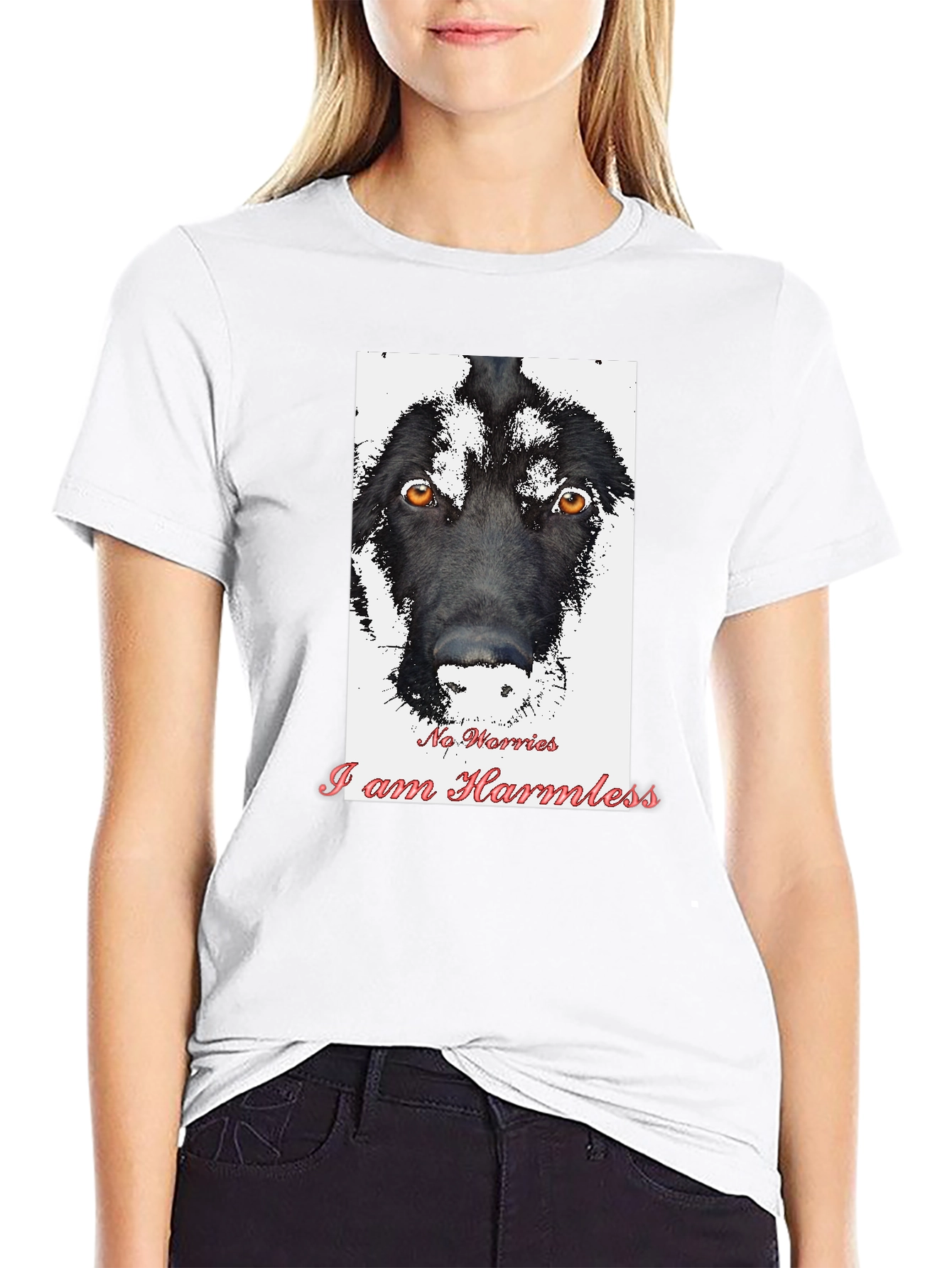 Harmless Dog Graphic T-Shirt