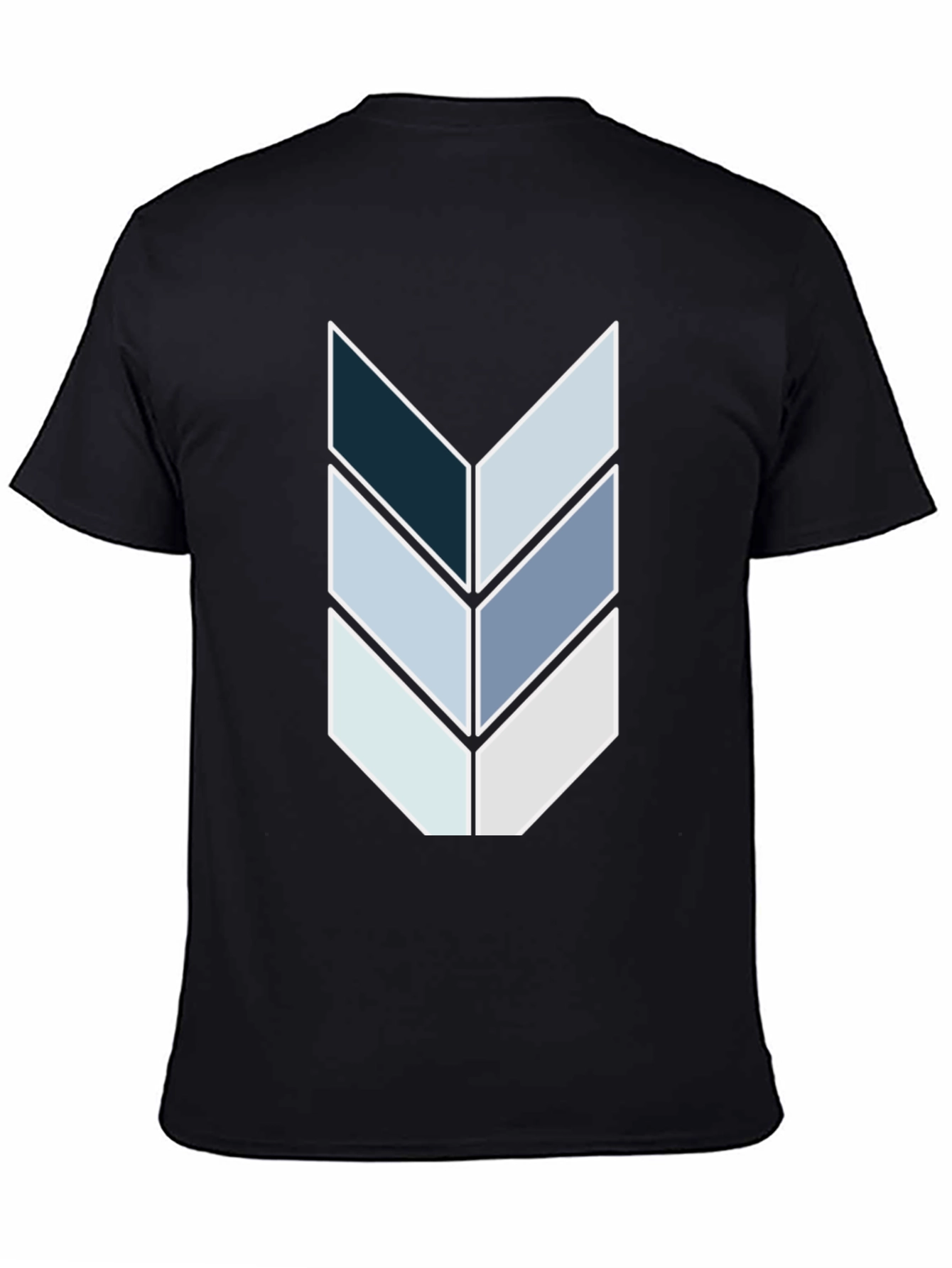 Modern Geometric Arrow Graphic T-Shirt
