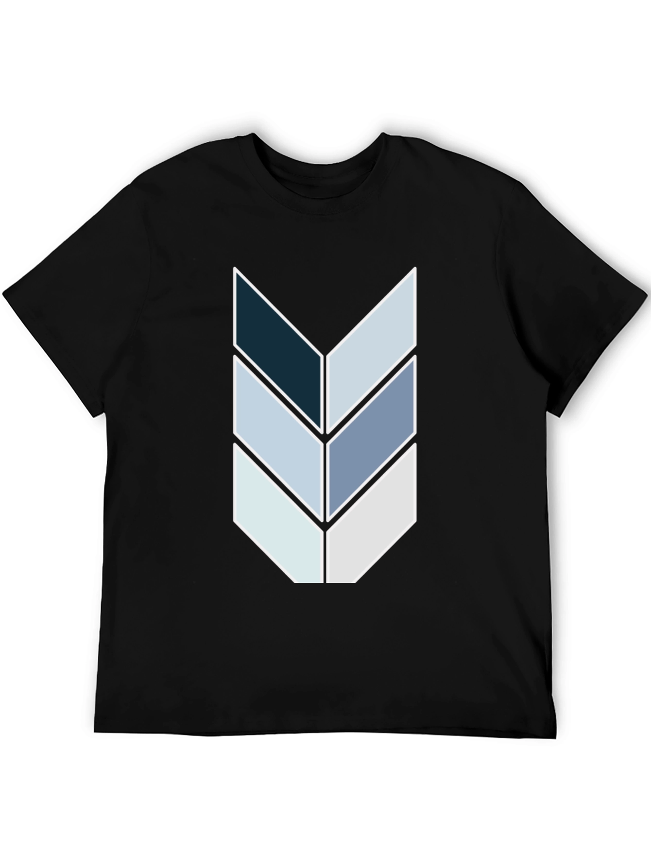 Modern Geometric Arrow Graphic T-Shirt