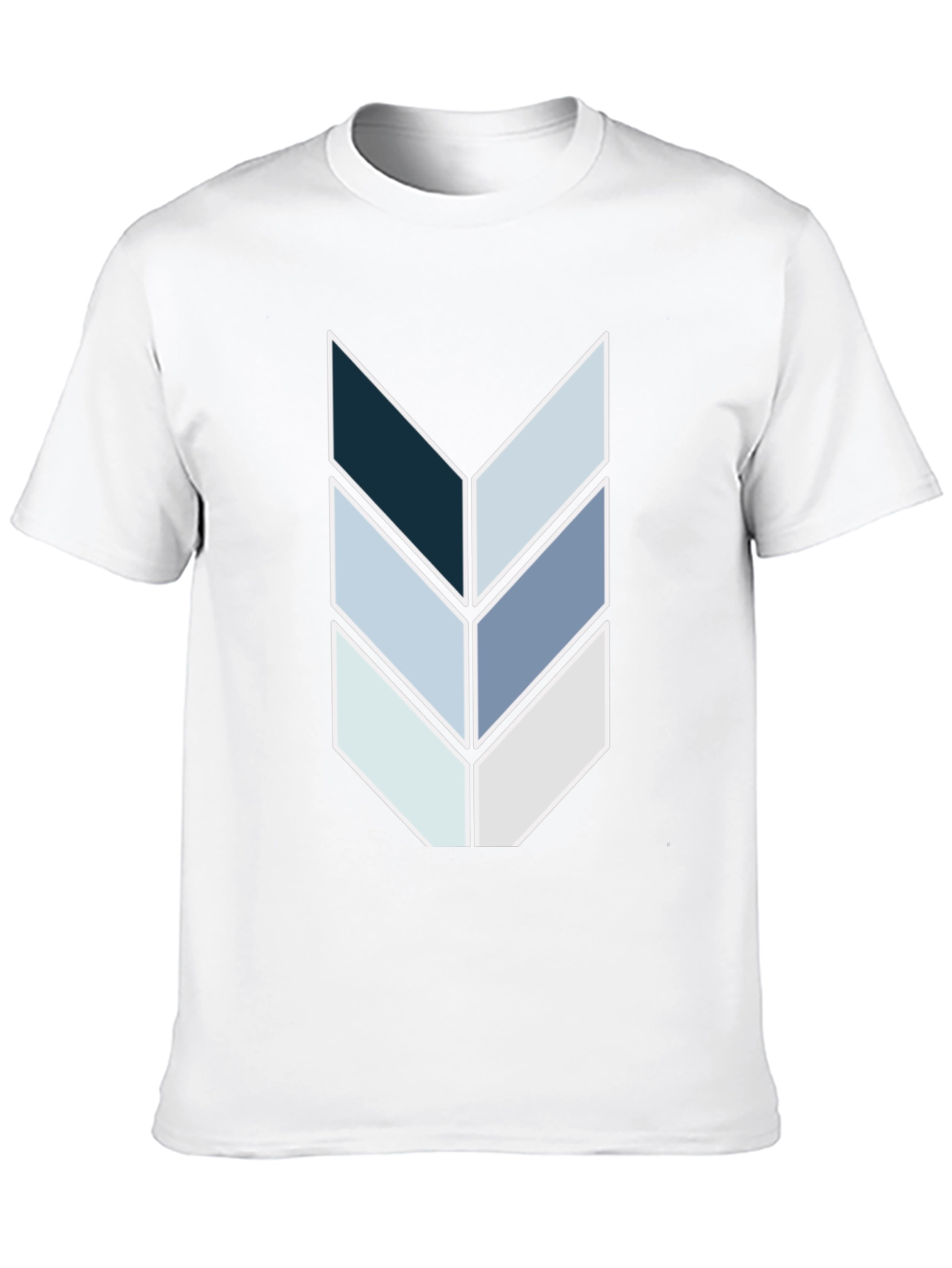 Modern Geometric Arrow Graphic T-Shirt