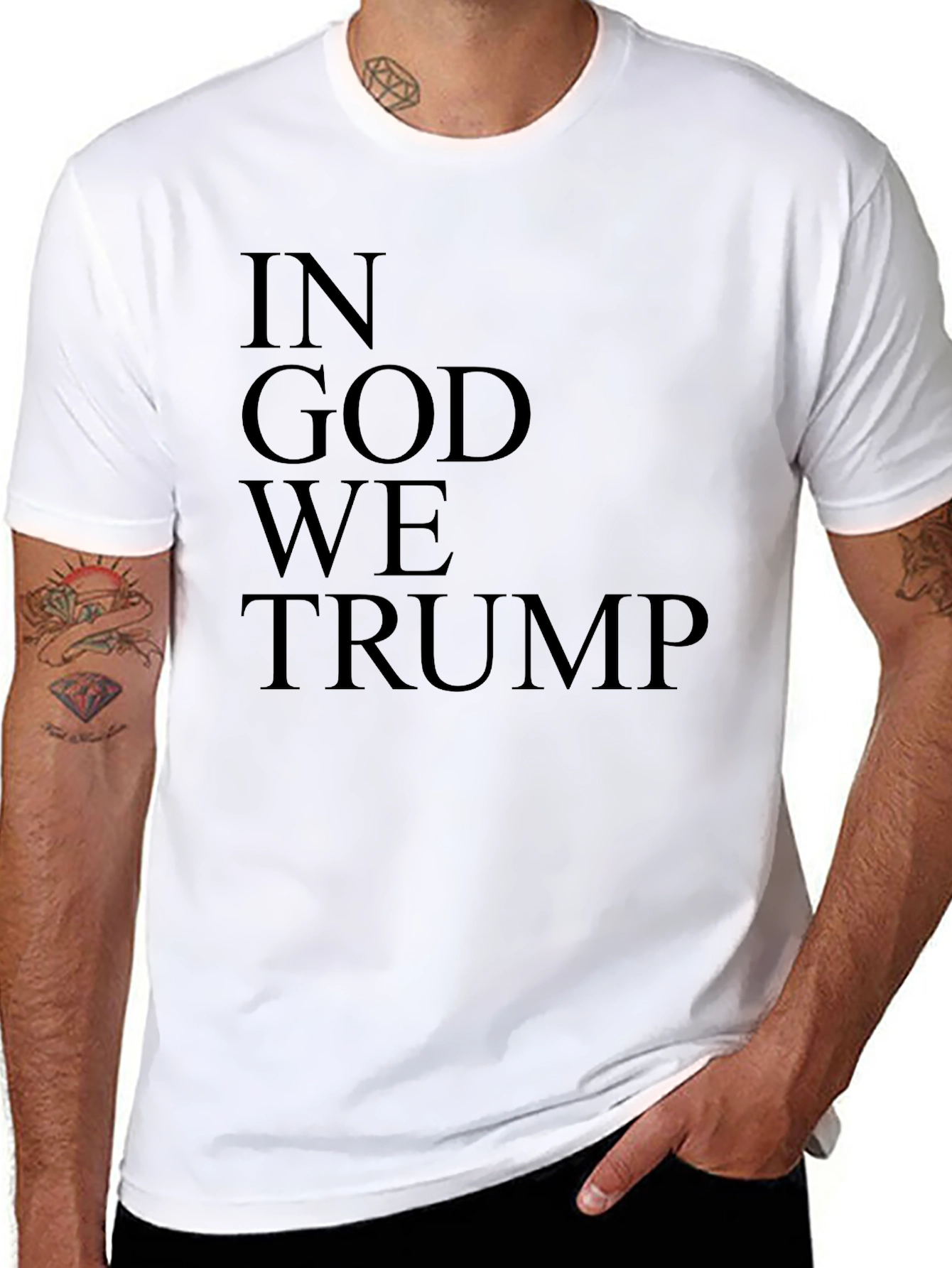 In God We Trump T-Shirt - Statement Tee