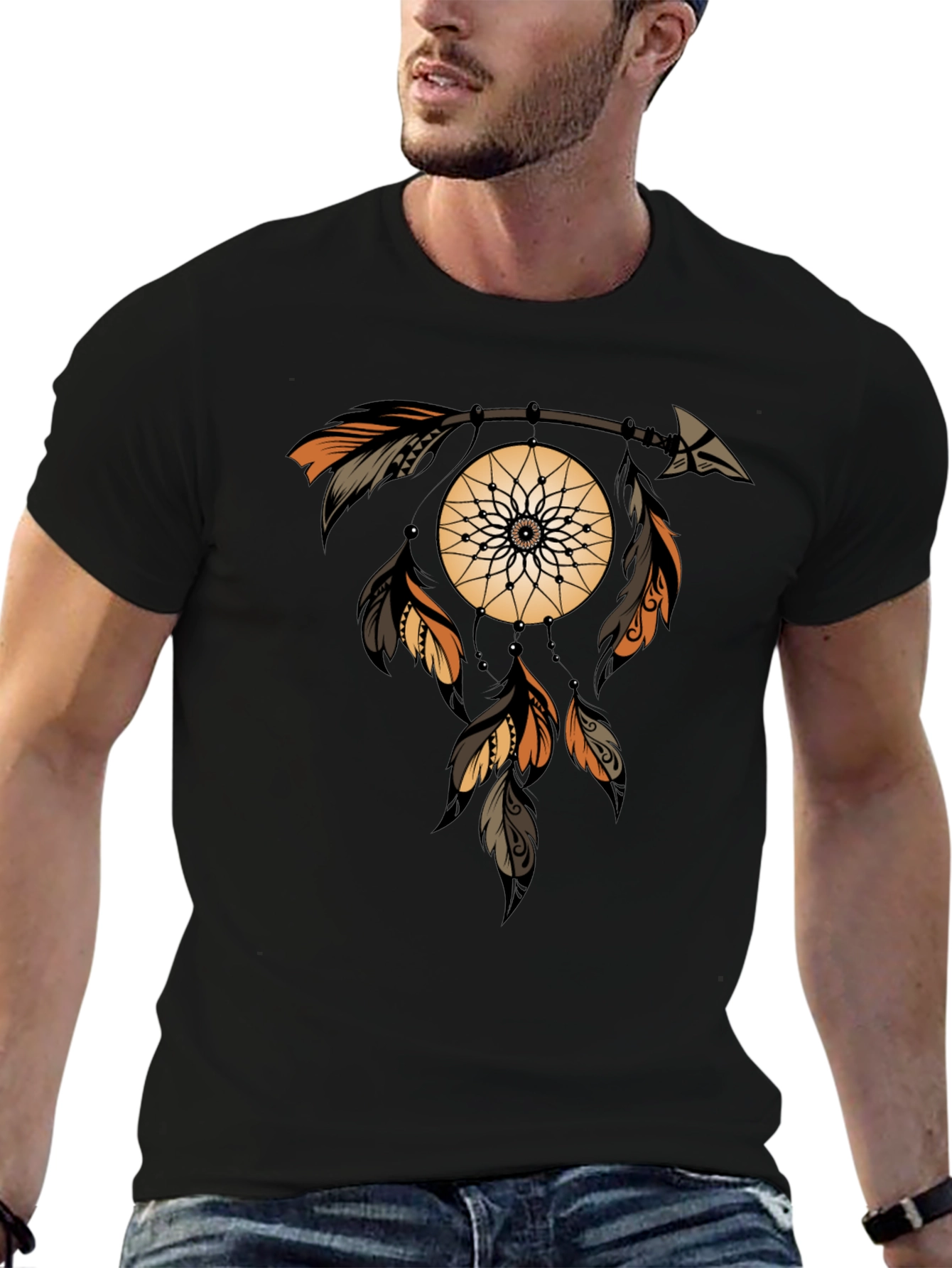 Dream Catcher Arrow Graphic T-Shirt