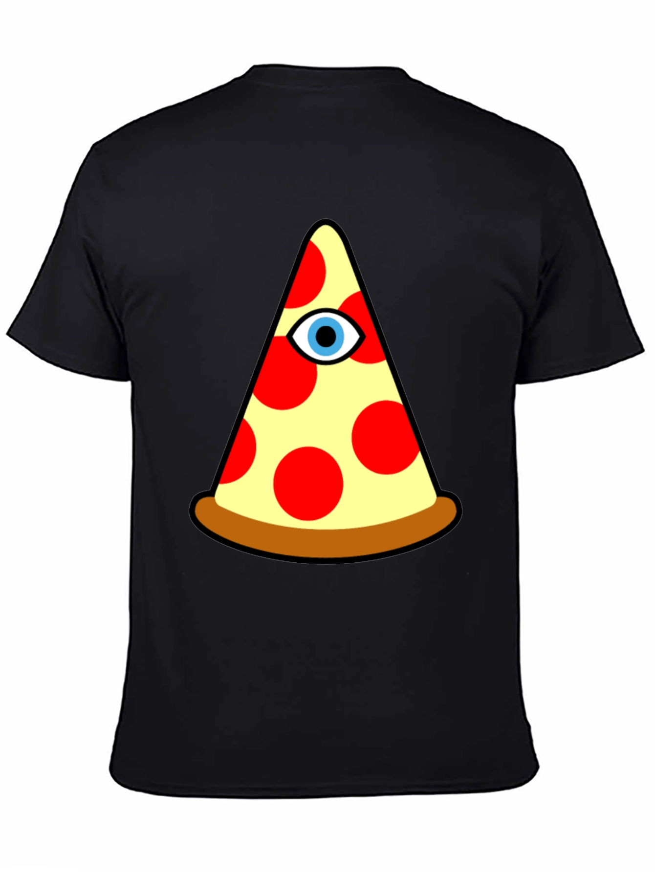 Pizza Illuminati Graphic T-Shirt