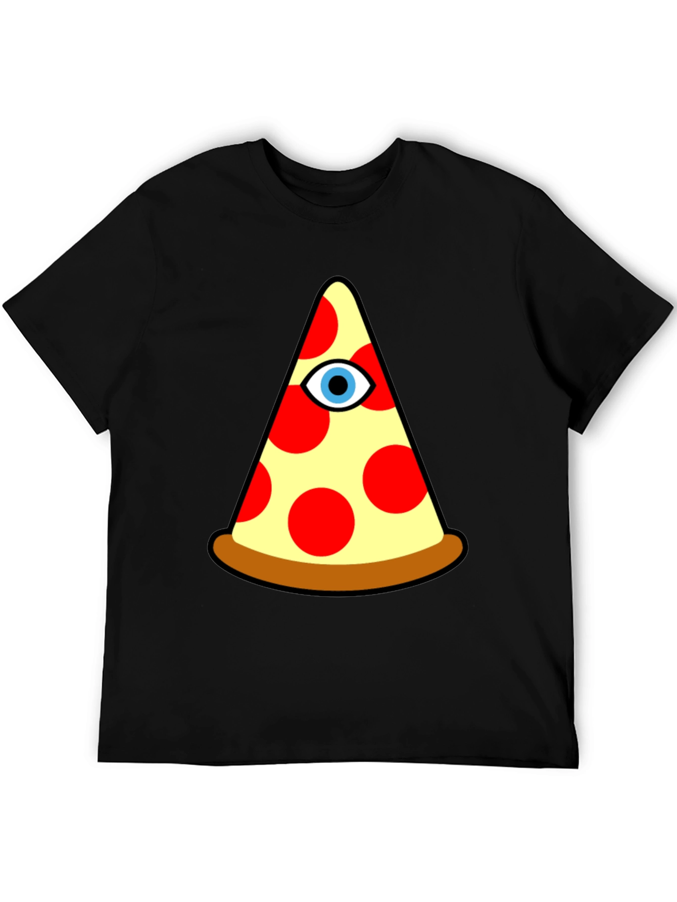 Pizza Illuminati Graphic T-Shirt