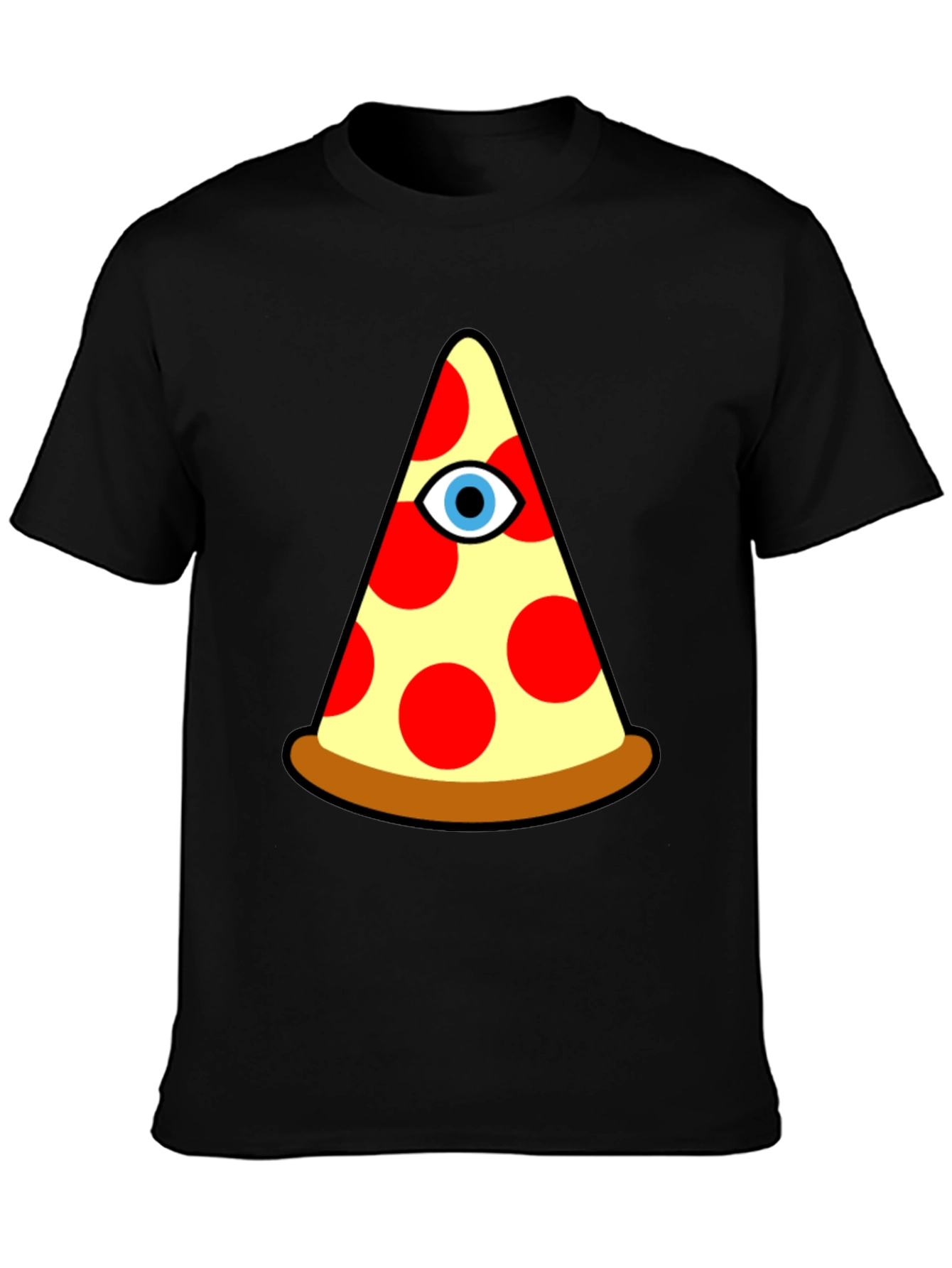 Pizza Illuminati Graphic T-Shirt