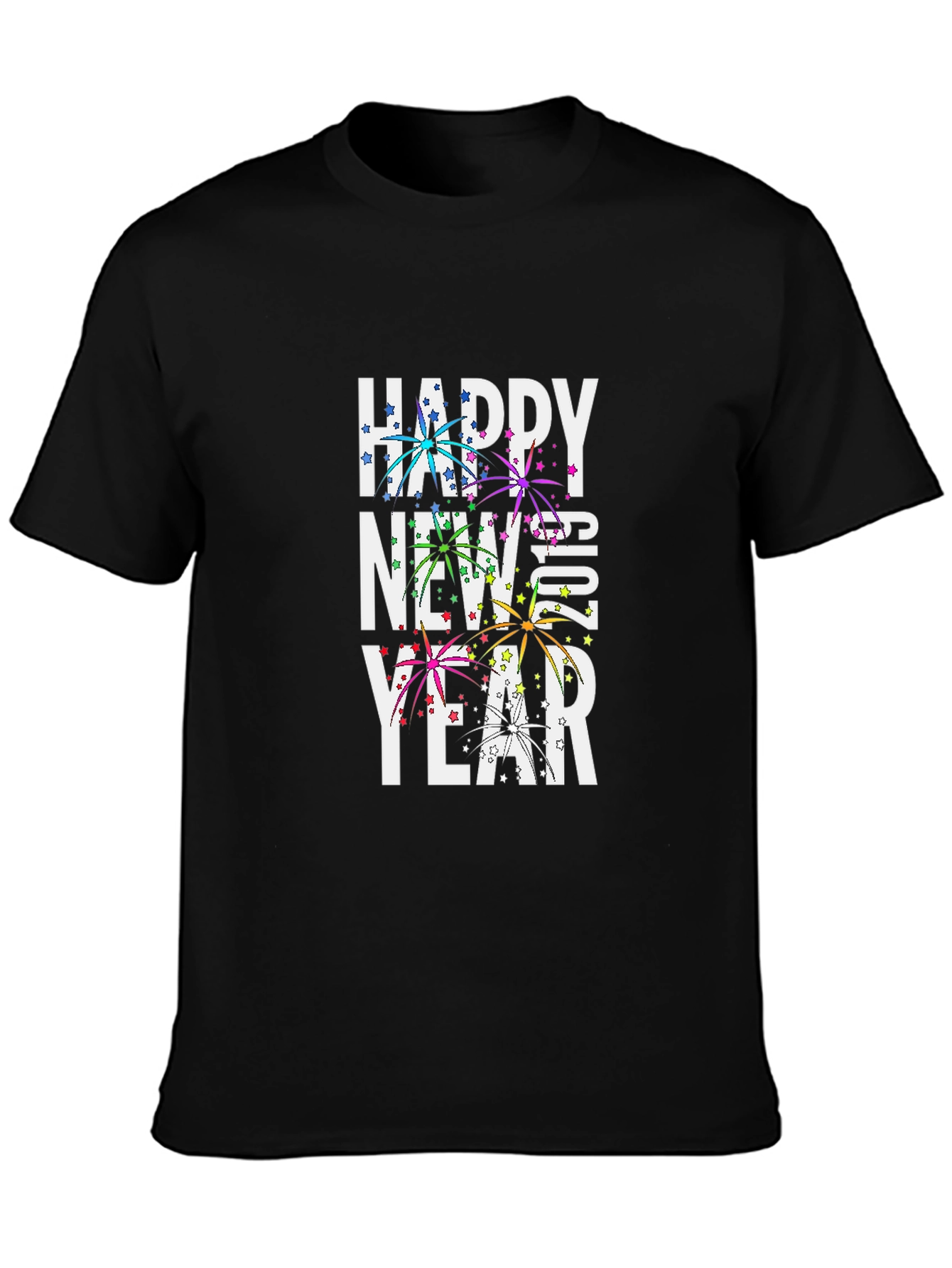 Happy New Year 2019 Graphic T-Shirt