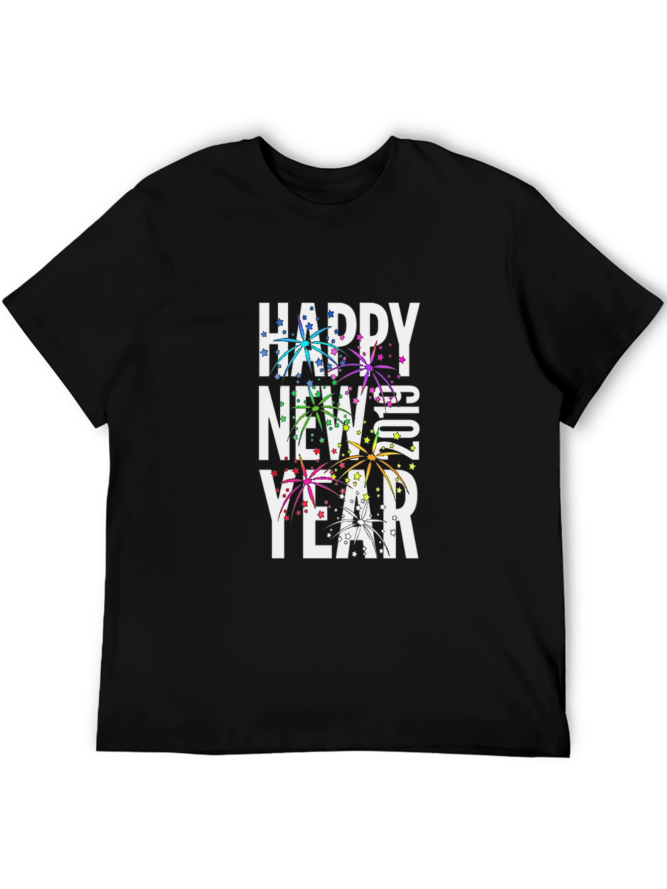 Happy New Year 2019 Graphic T-Shirt