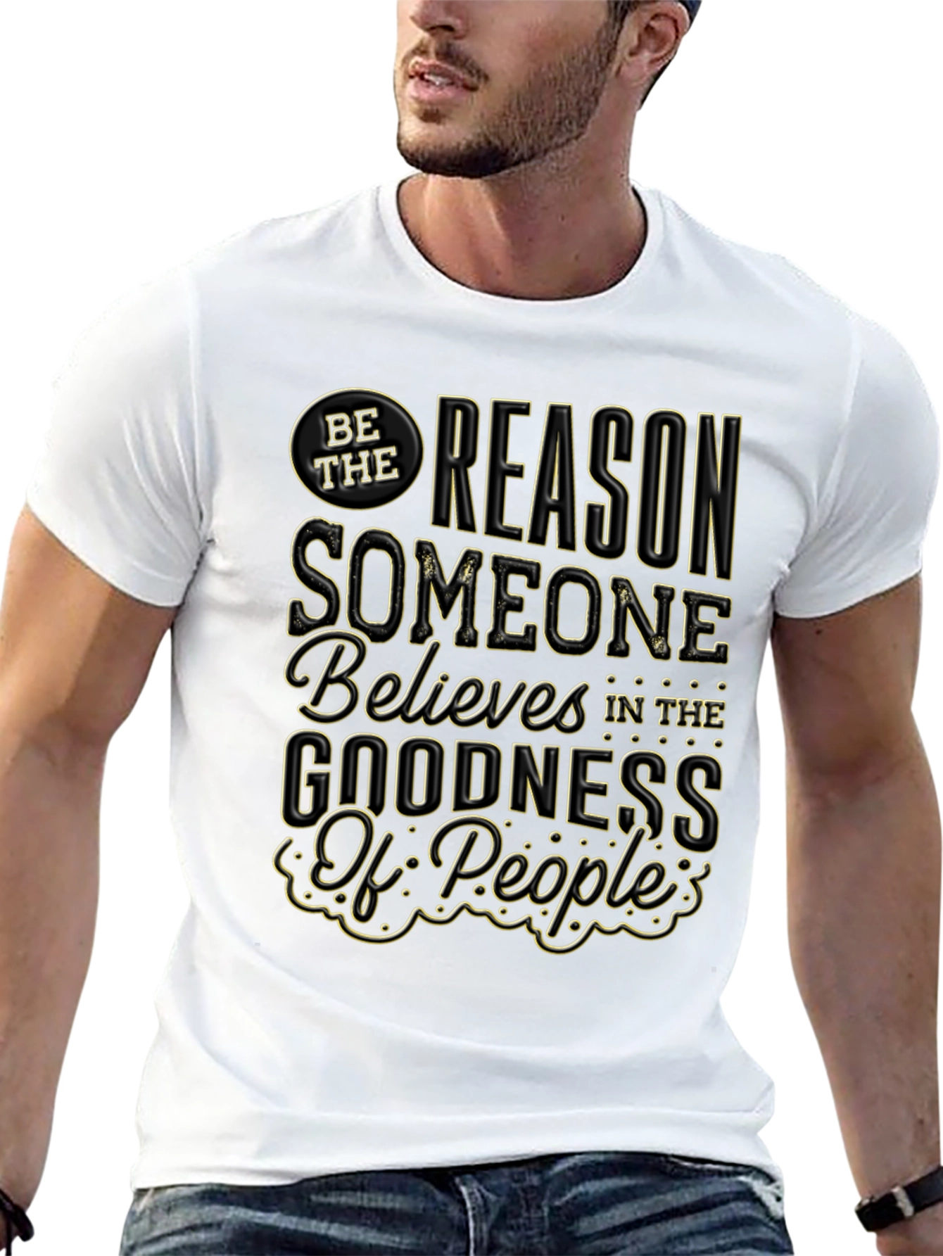 Be the Reason Graphic Tee - Inspirational T-Shirt