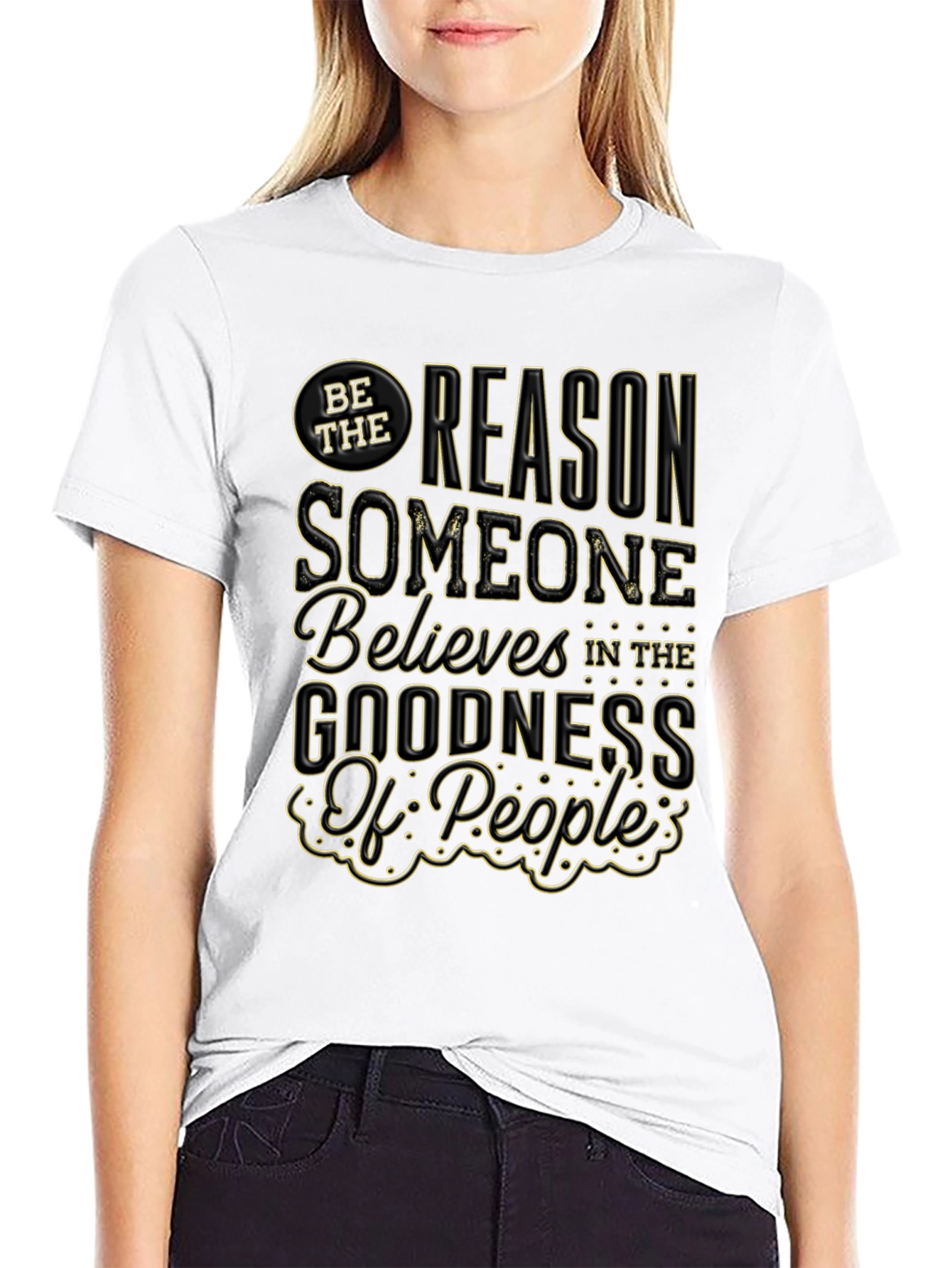 Be the Reason Graphic Tee - Inspirational T-Shirt