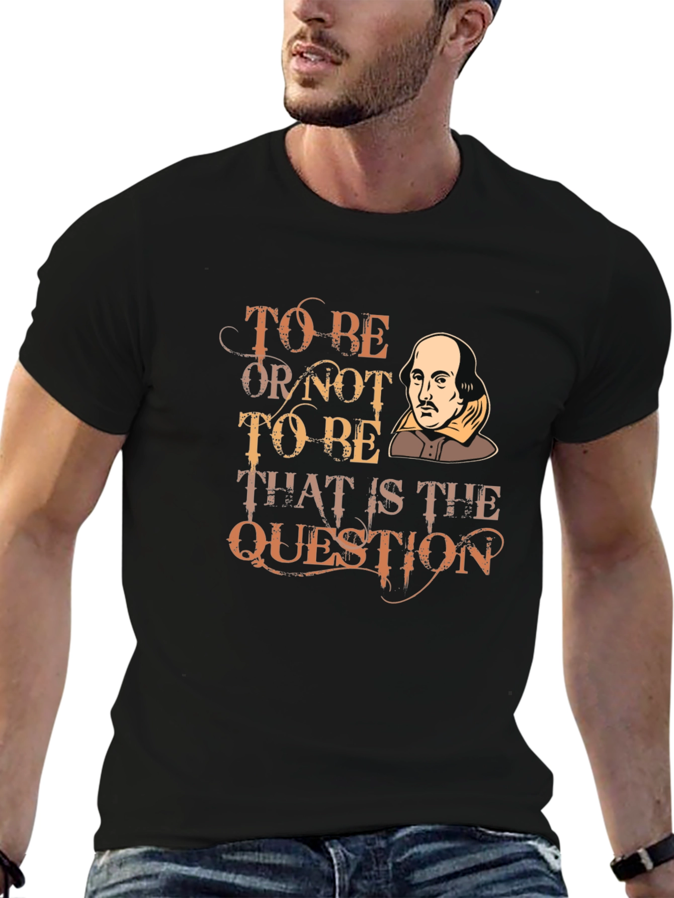 Shakespeare To Be Black T-Shirt