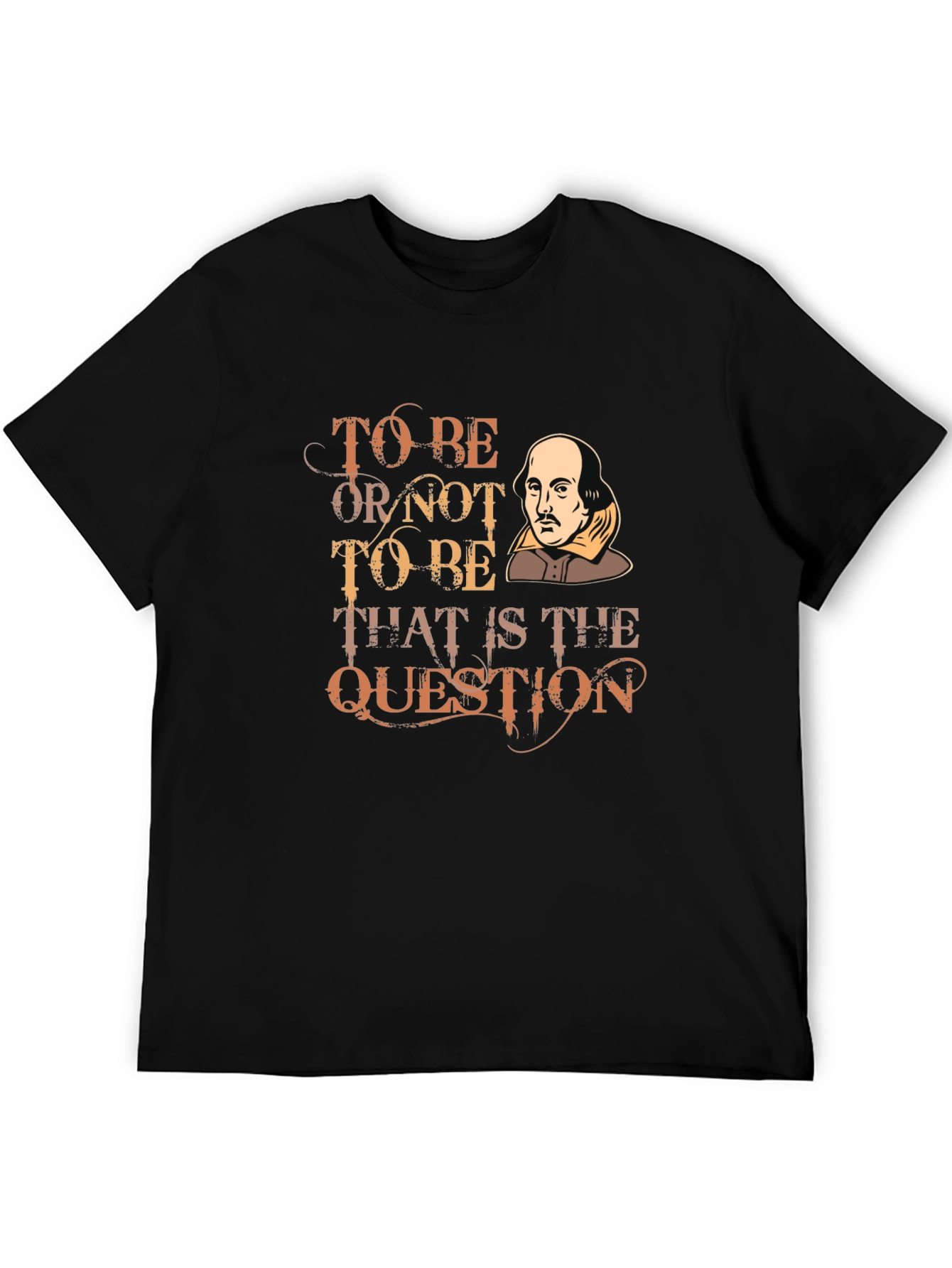 Shakespeare To Be Black T-Shirt