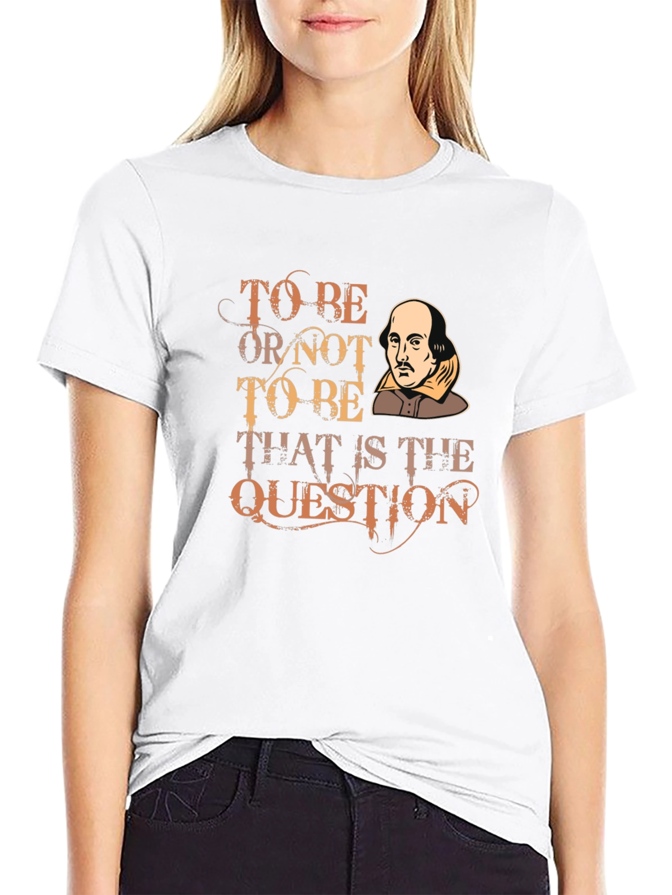Shakespeare To Be Black T-Shirt