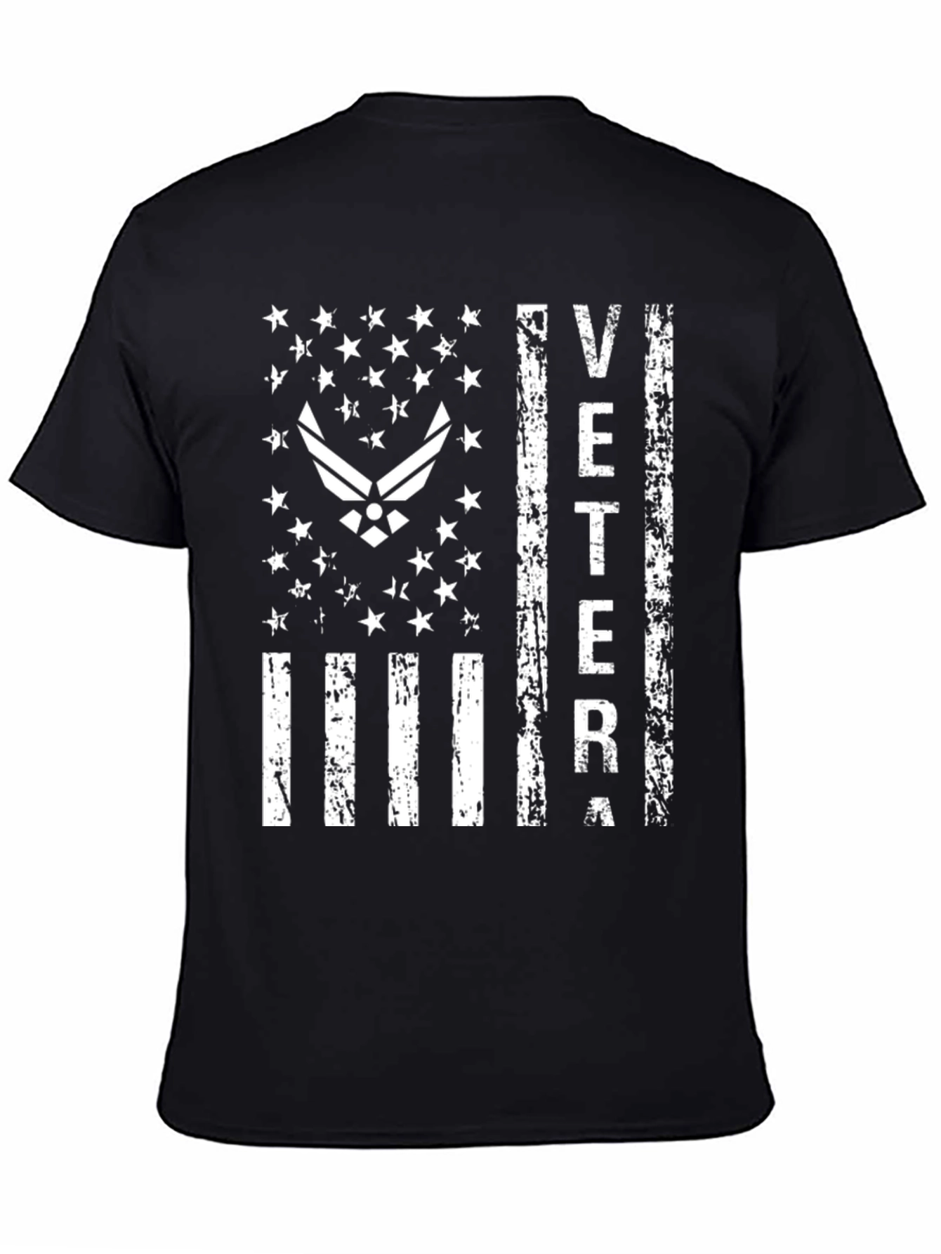 Air Force Veteran Flag Graphic T-Shirt