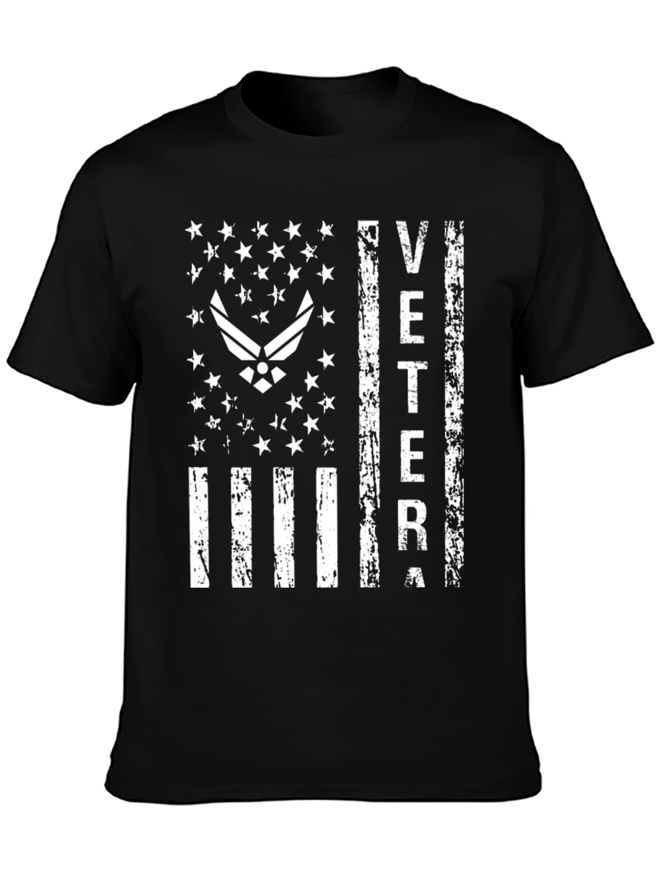 Air Force Veteran Flag Graphic T-Shirt
