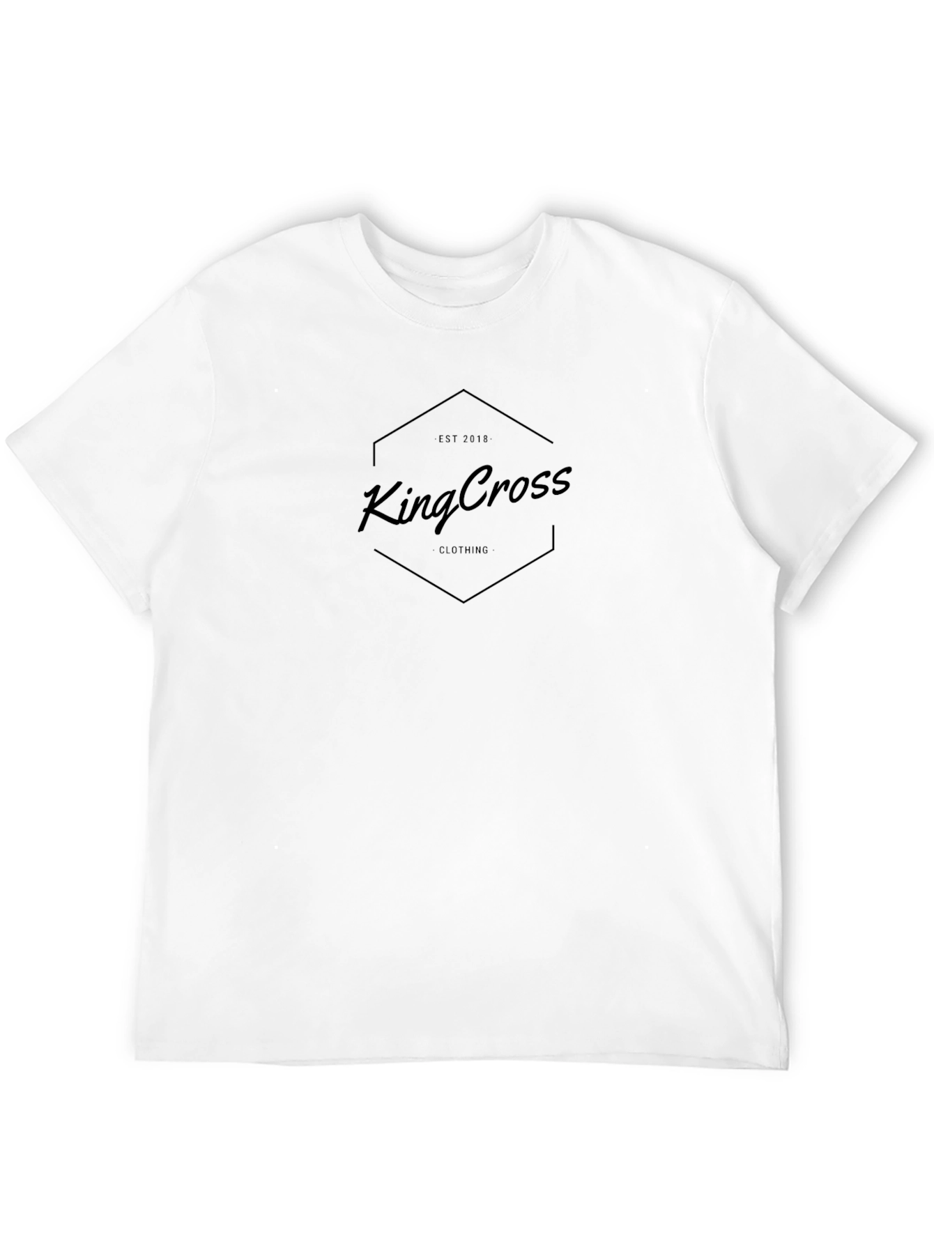 KingCross Clothing Black Tee - Modern Casual Style