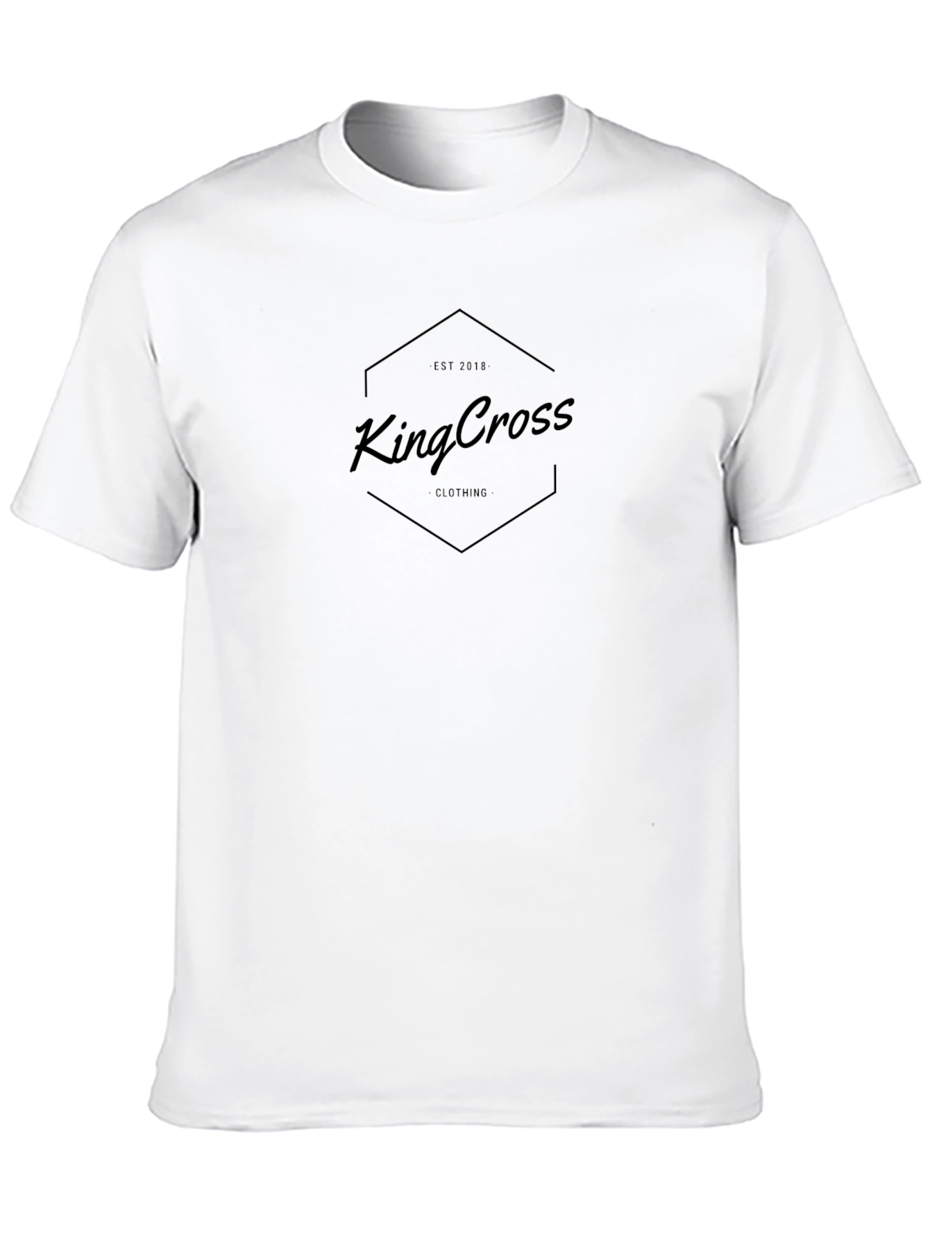 KingCross Clothing Black Tee - Modern Casual Style