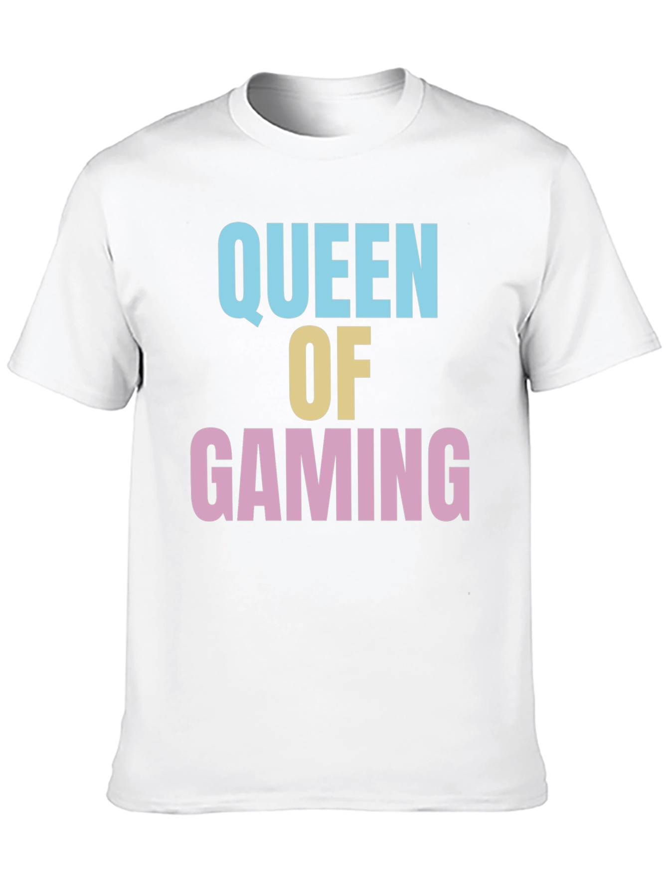 Queen of Gaming Black T-Shirt - Gamer Tee