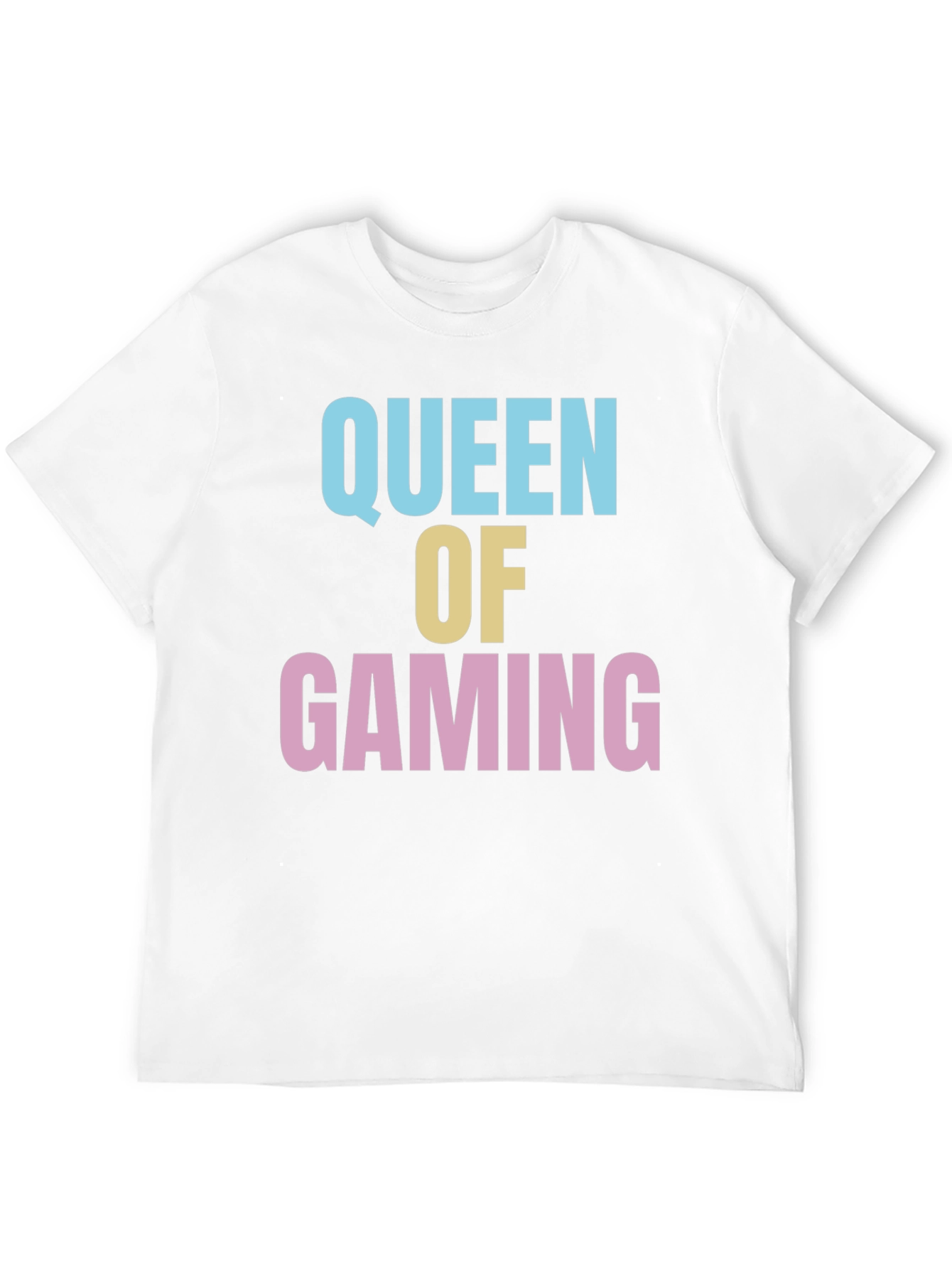 Queen of Gaming Black T-Shirt - Gamer Tee