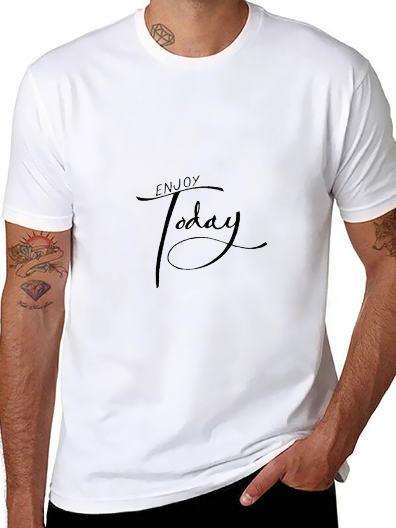 Enjoy Today Black T-Shirt