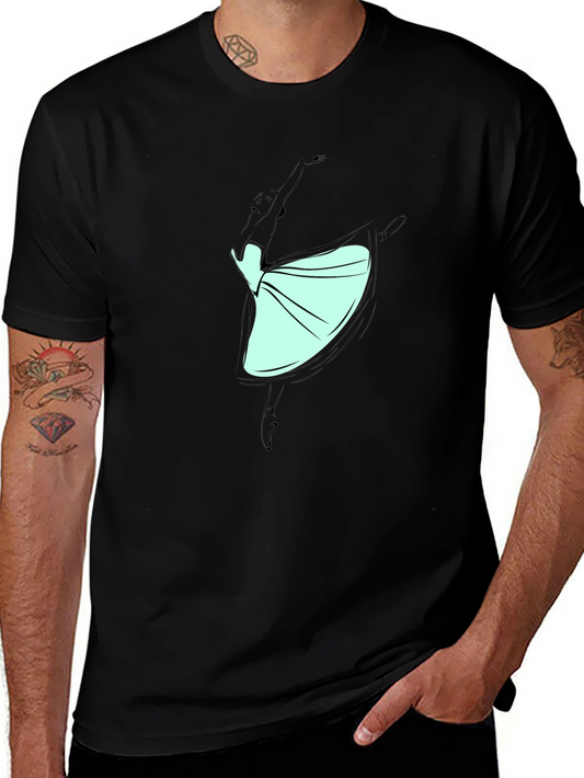 Ballerina Dance Graphic T-Shirt