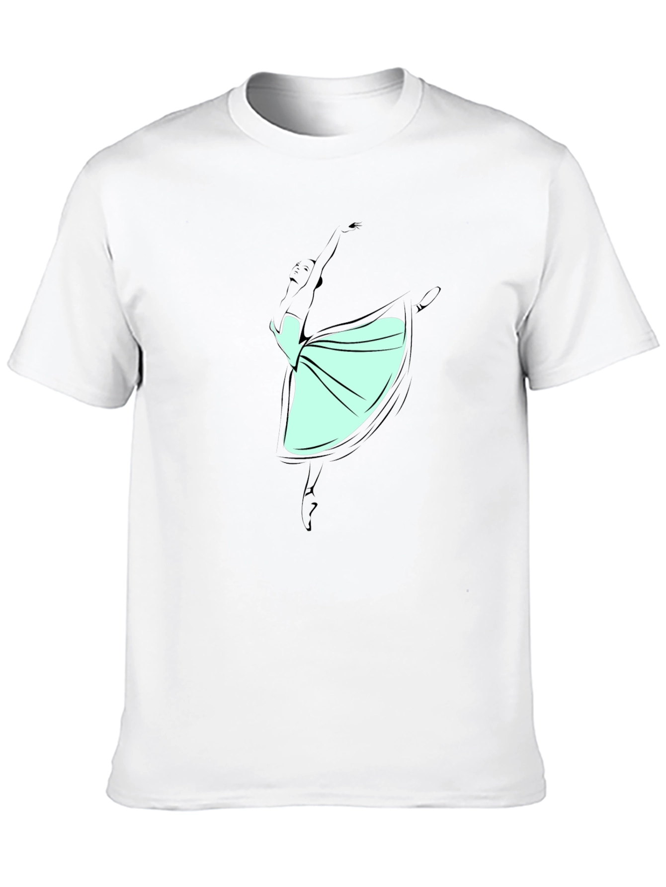 Ballerina Dance Graphic T-Shirt
