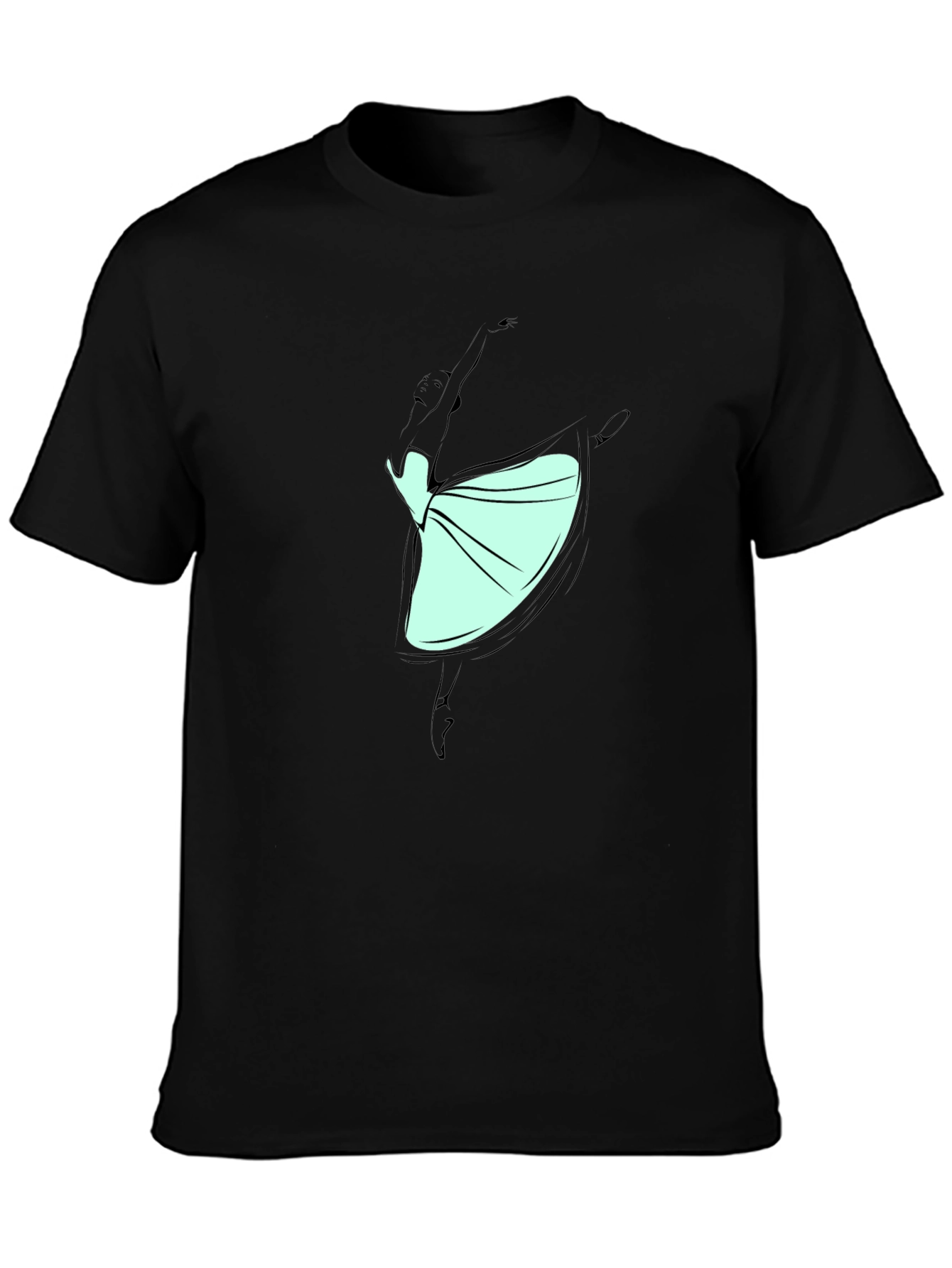 Ballerina Dance Graphic T-Shirt