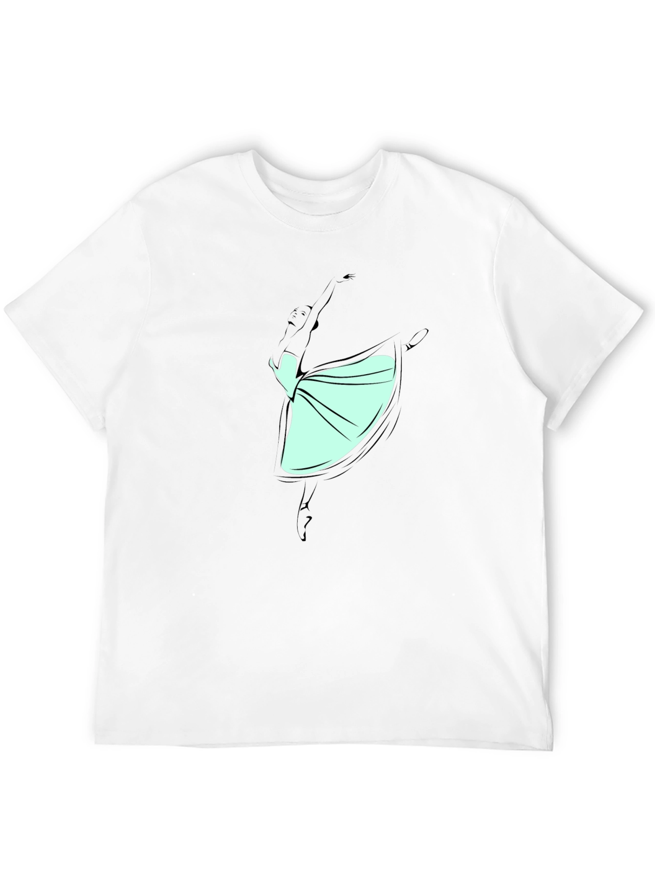 Ballerina Dance Graphic T-Shirt