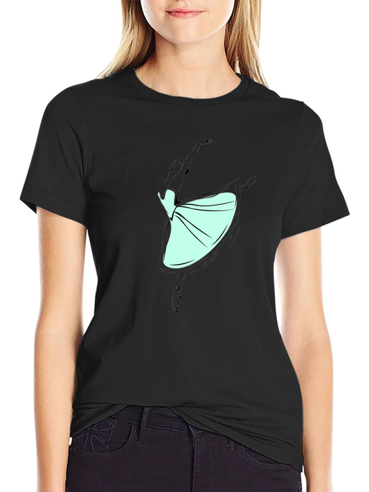 Ballerina Dance Graphic T-Shirt