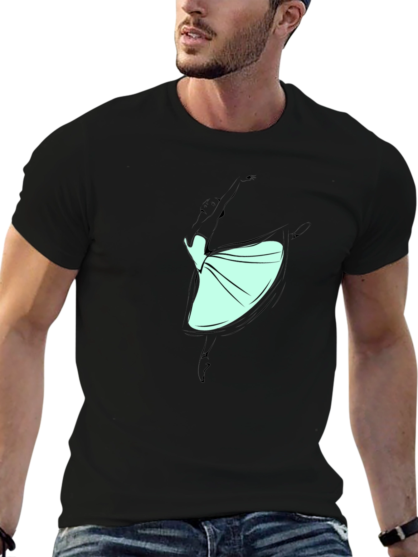 Ballerina Dance Graphic T-Shirt
