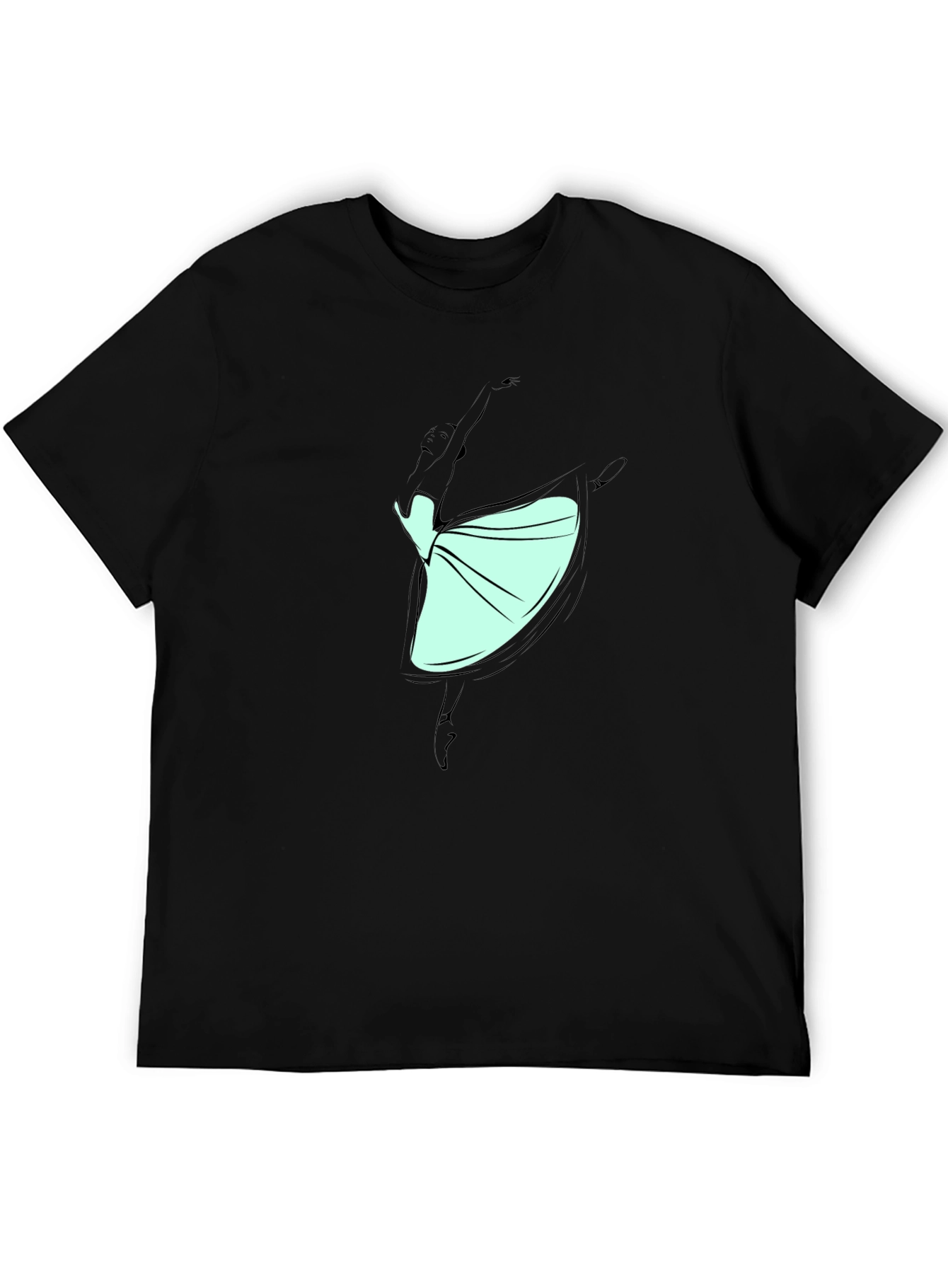 Ballerina Dance Graphic T-Shirt