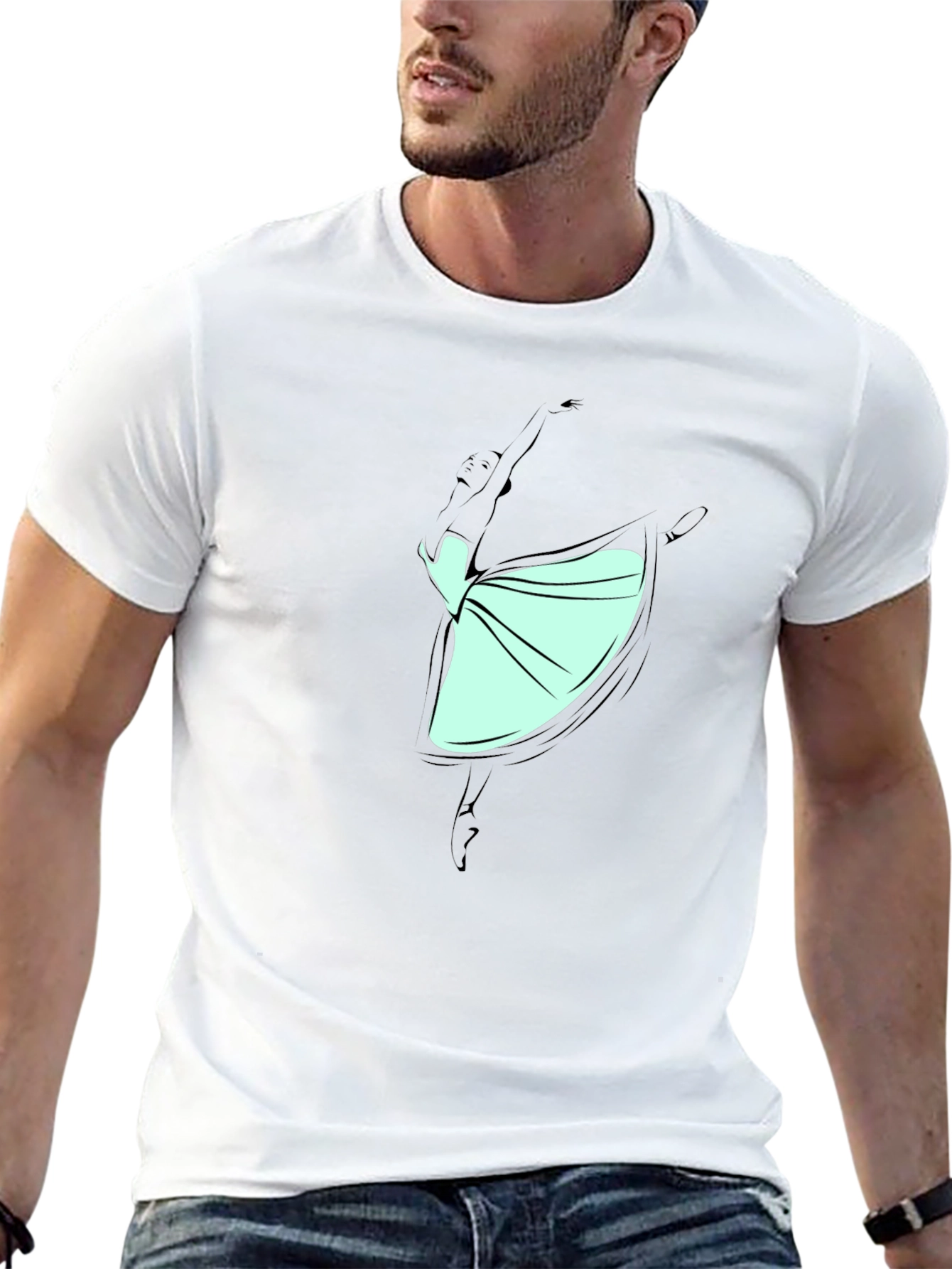Ballerina Dance Graphic T-Shirt