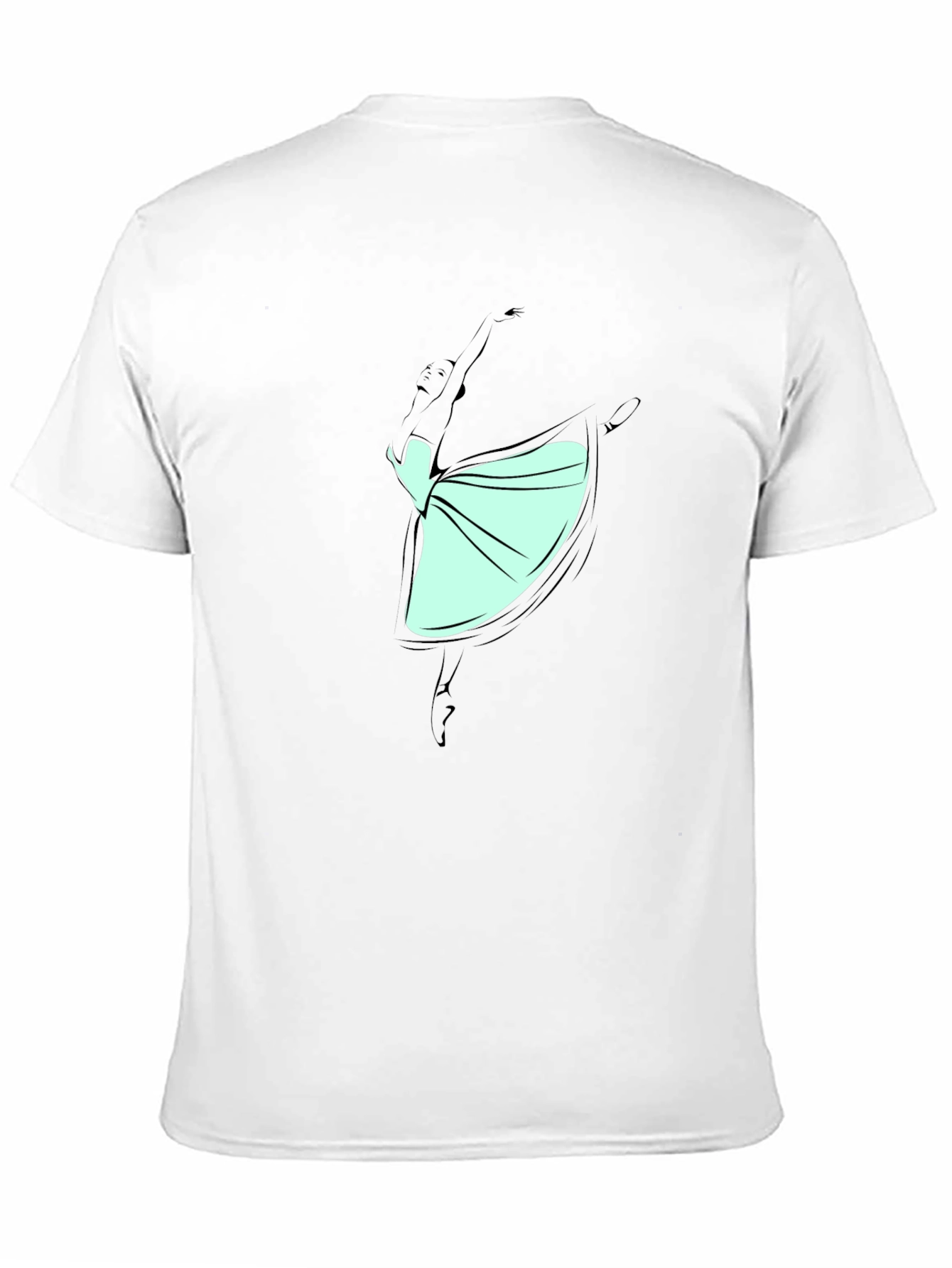 Ballerina Dance Graphic T-Shirt