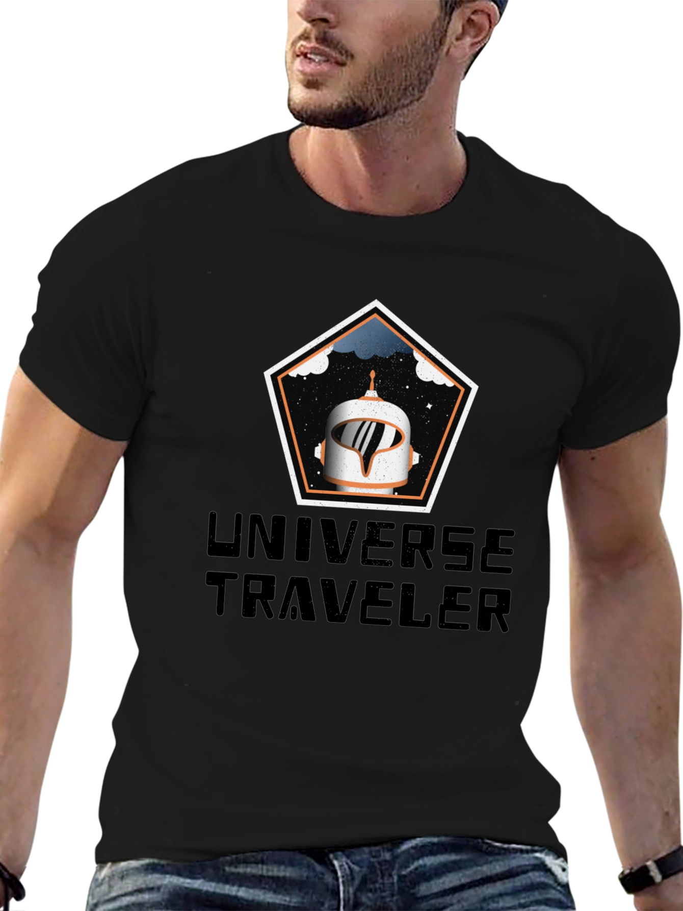 Universe Traveler Graphic T-Shirt