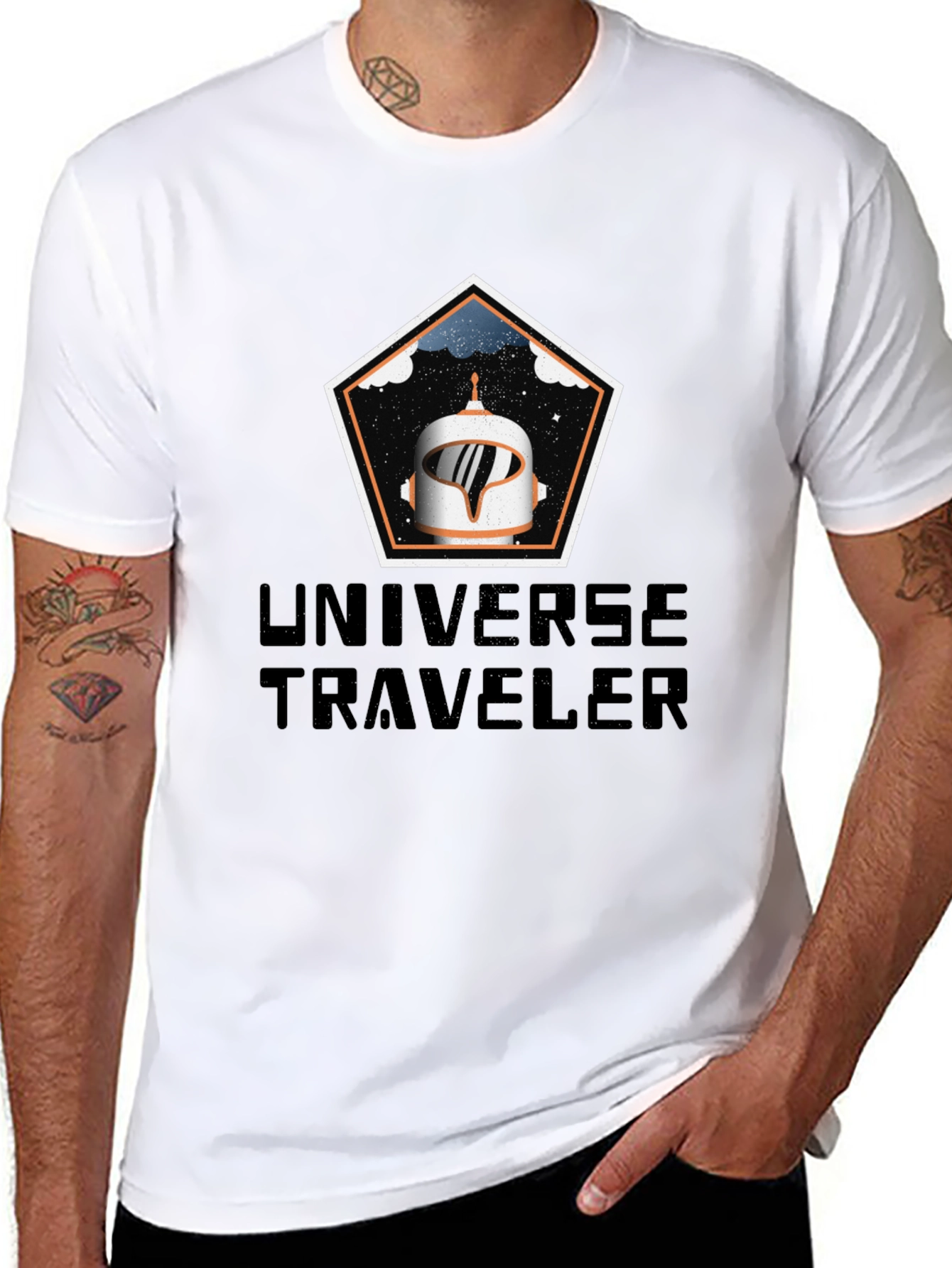 Universe Traveler Graphic T-Shirt