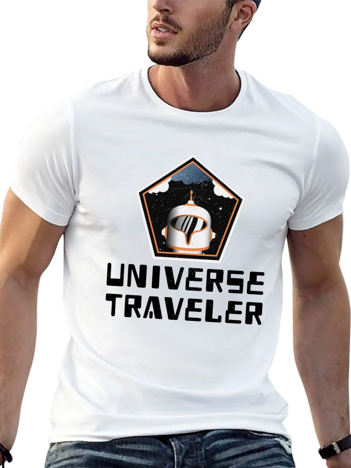 Universe Traveler Graphic T-Shirt