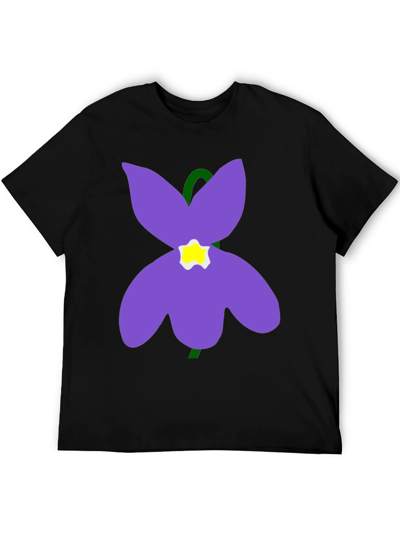 Flower Graphic T-Shirt - Soft Cotton Casual Wear