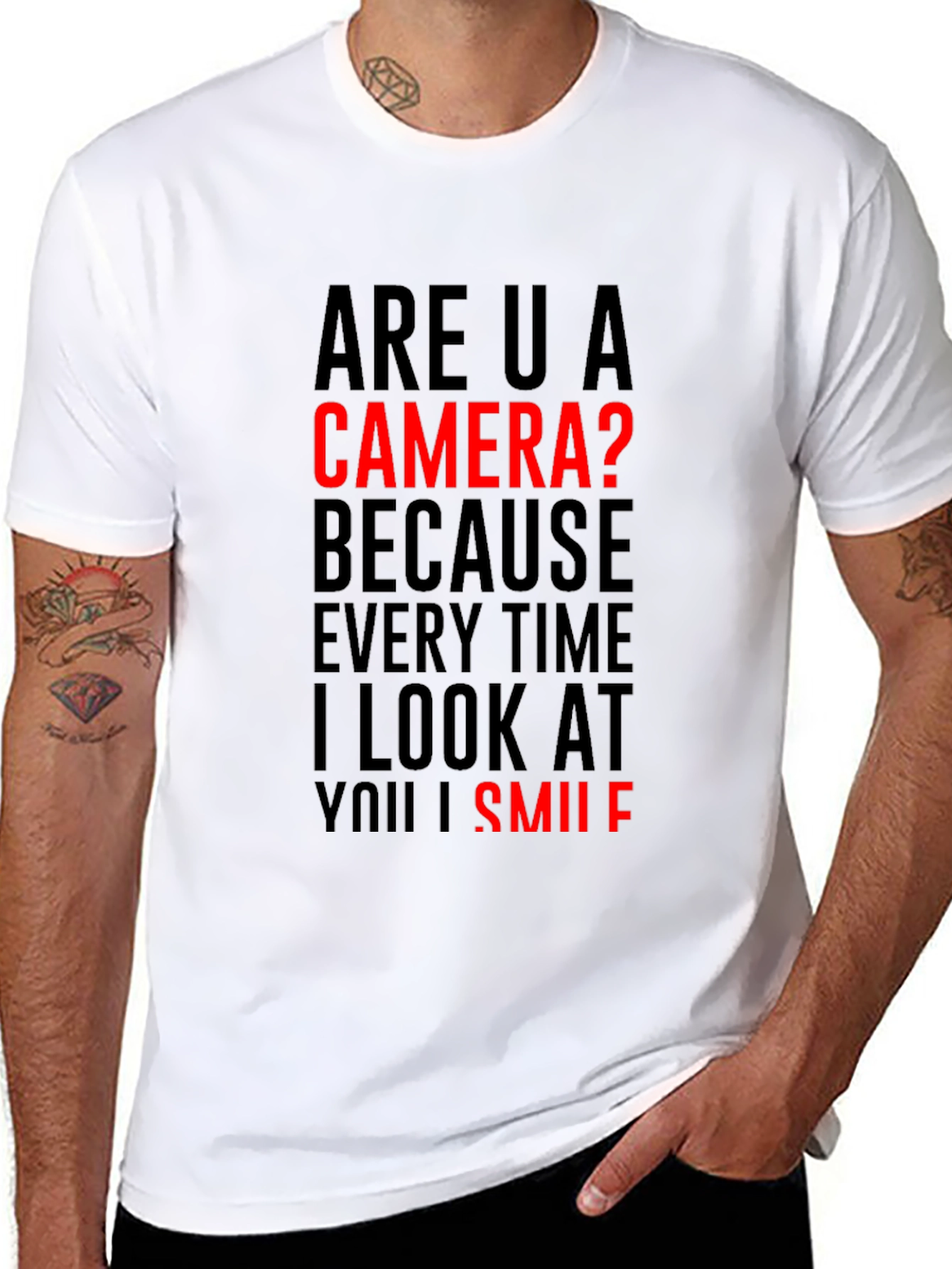 Funny Camera T-Shirt