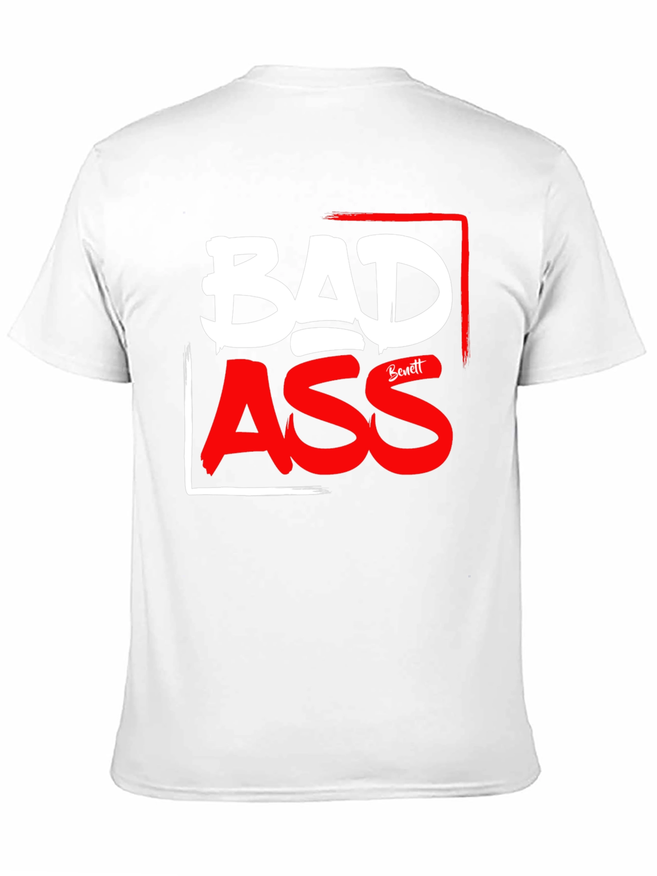 Bad Ass Graphic Print Tee