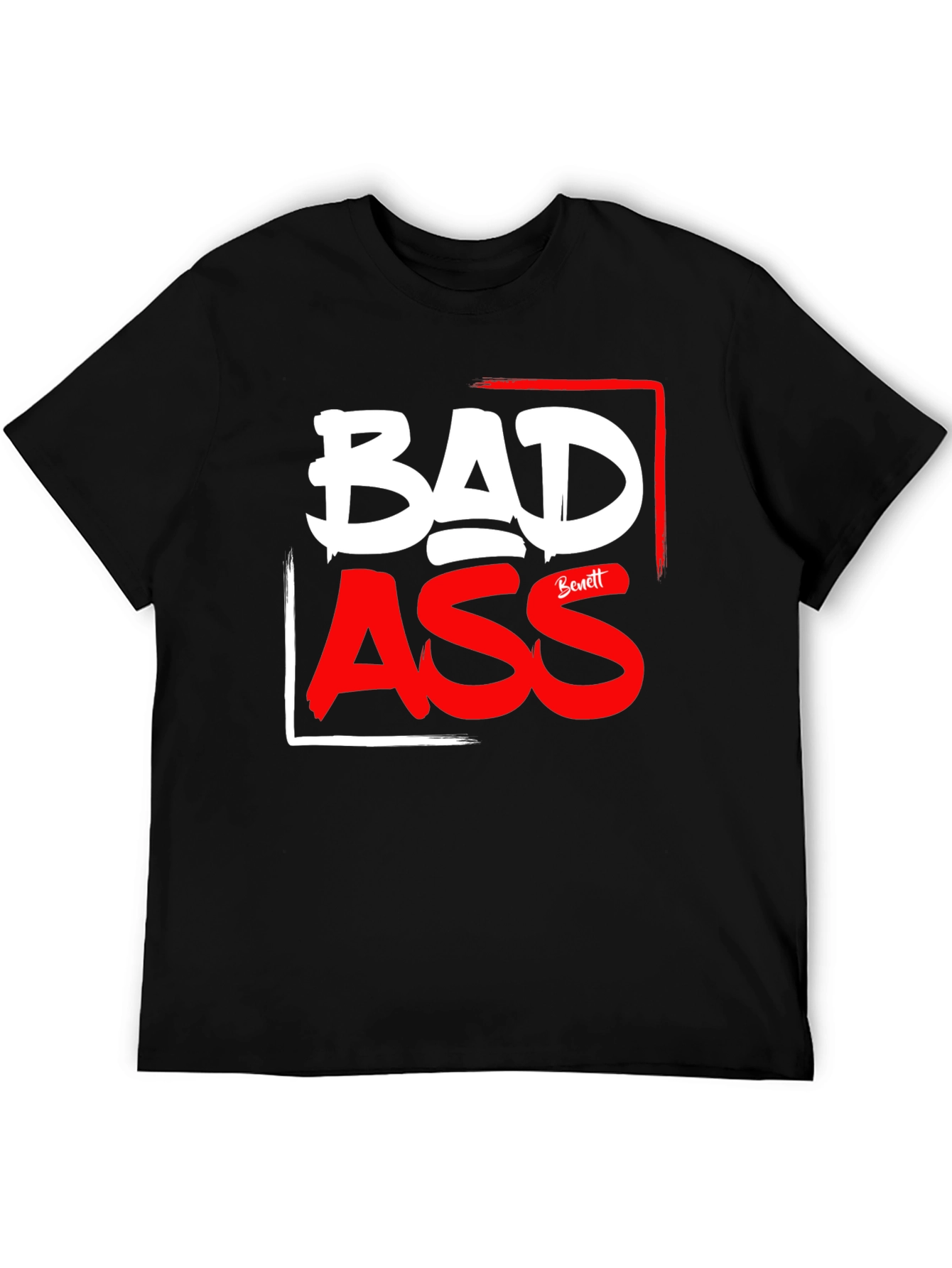 Bad Ass Graphic Print Tee