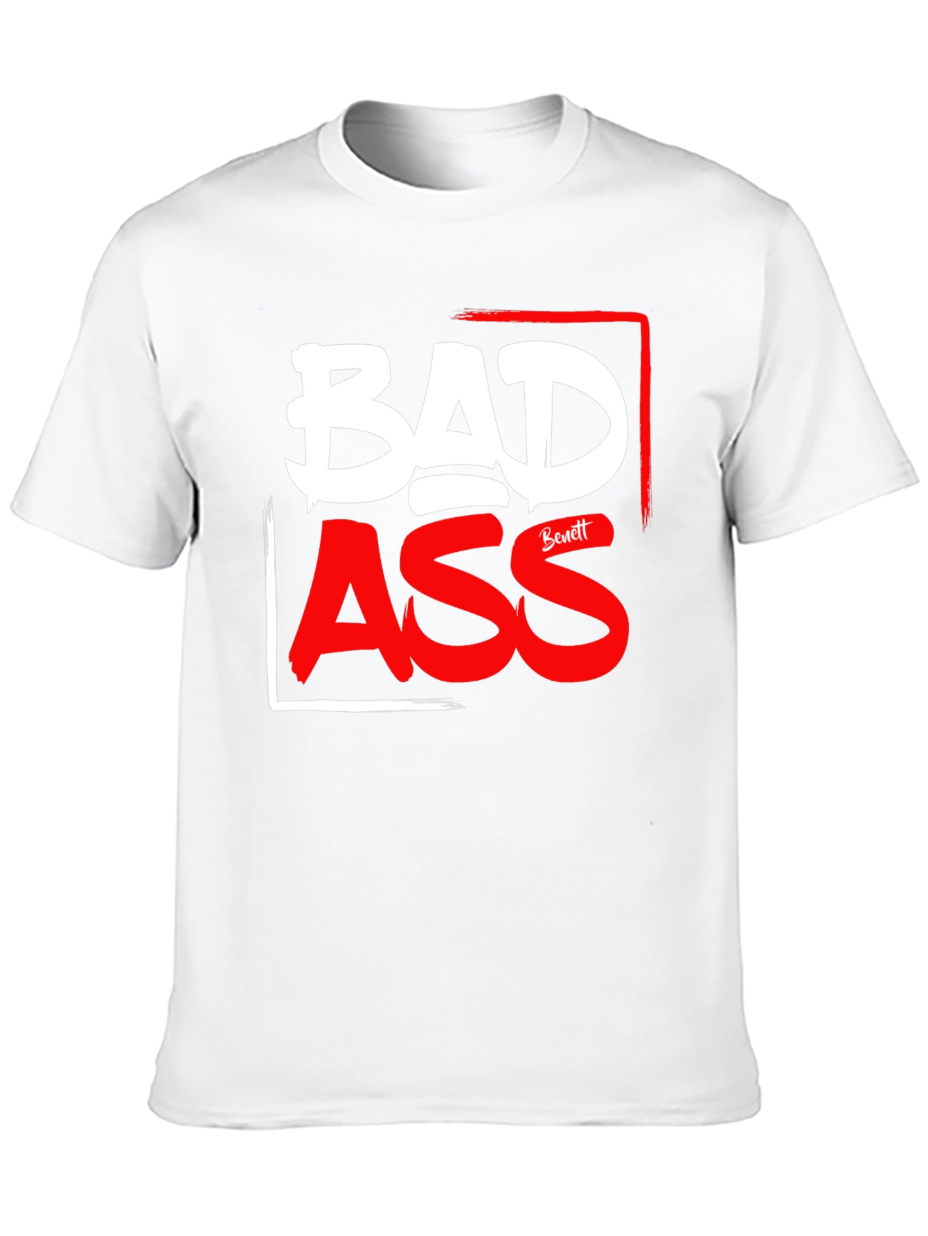 Bad Ass Graphic Print Tee