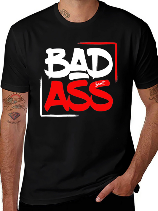Bad Ass Graphic Print Tee