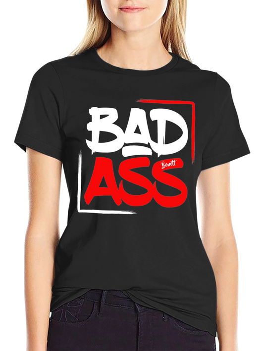 Bad Ass Graphic Print Tee