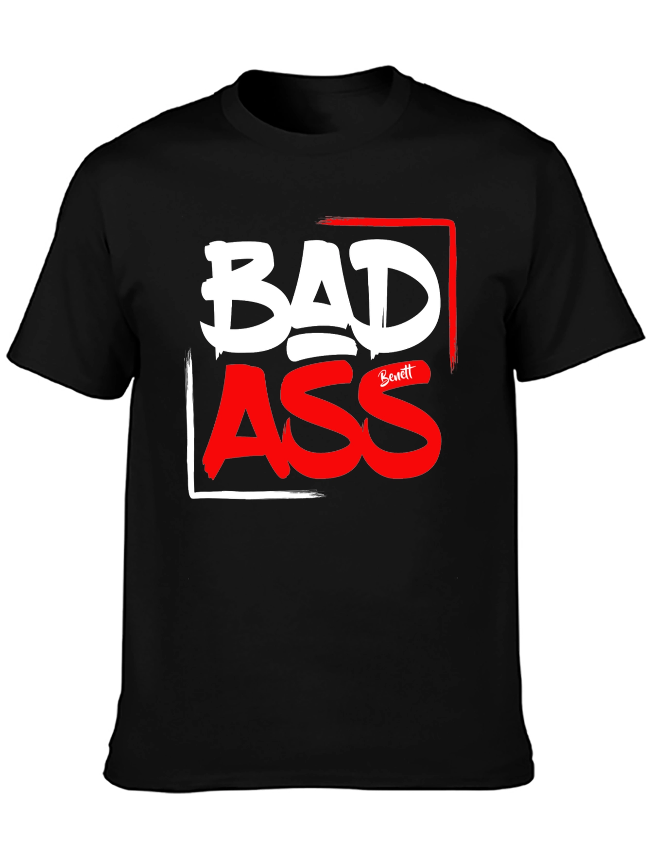 Bad Ass Graphic Print Tee
